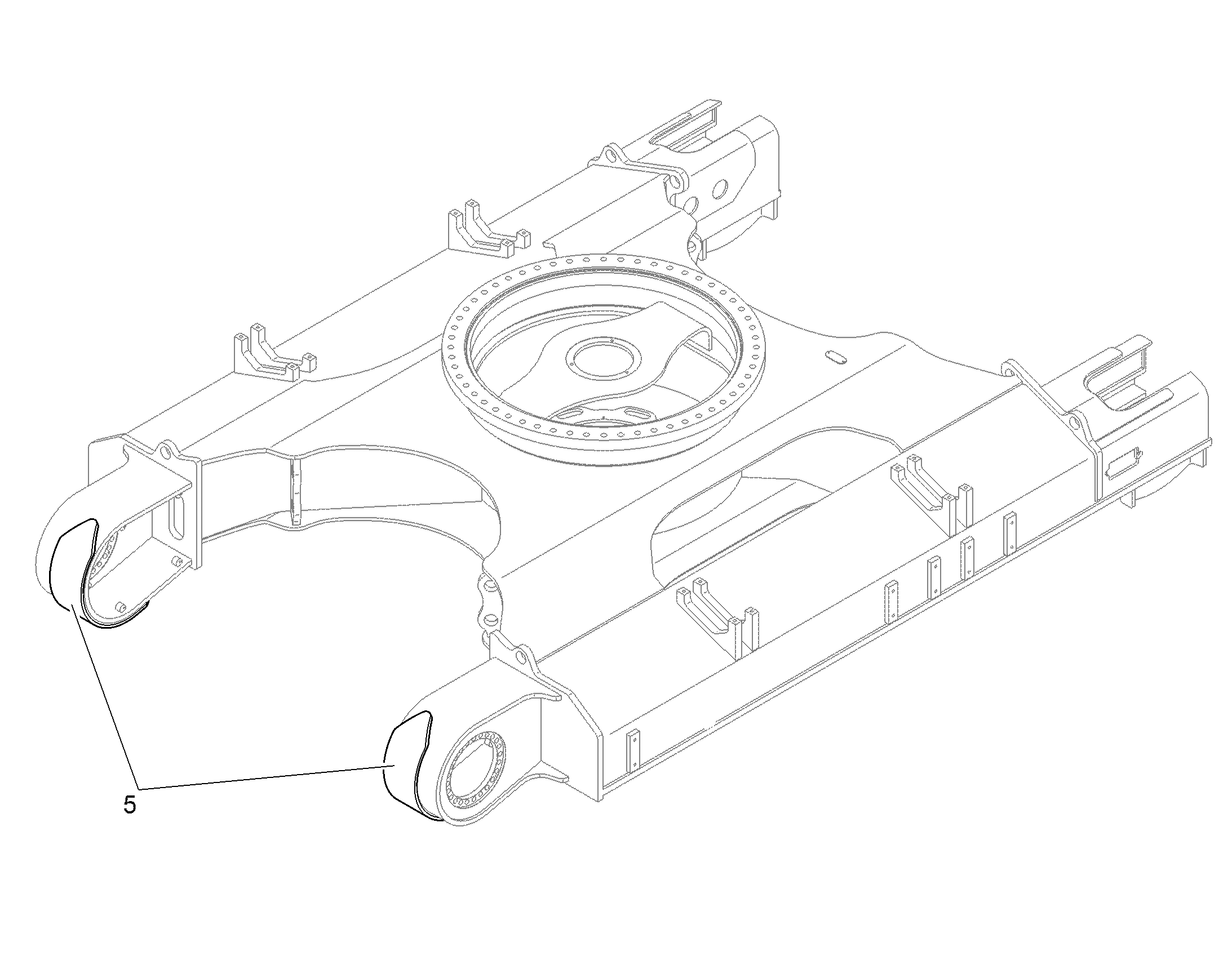 GEAR BEARING MODIF. 11816238 LIEBHERR