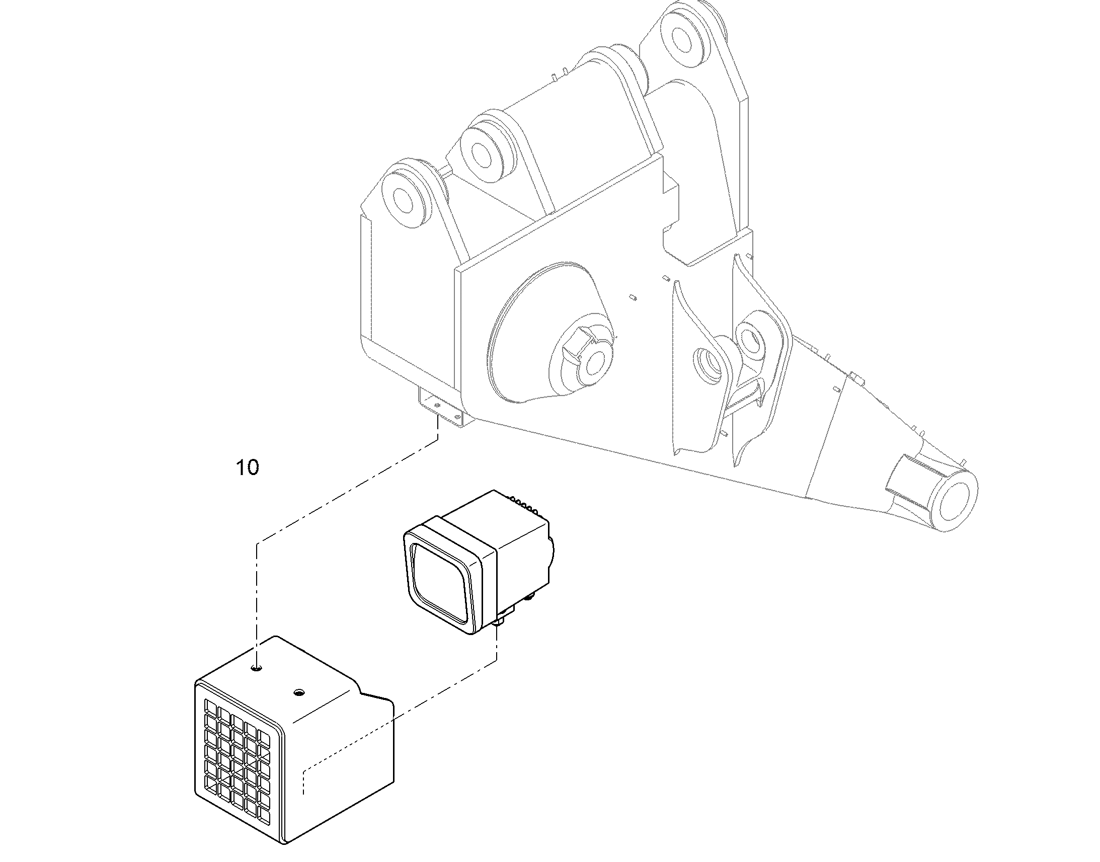 ФАРЫ УСТАНОВКА XENON 1X 11372056 LIEBHERR