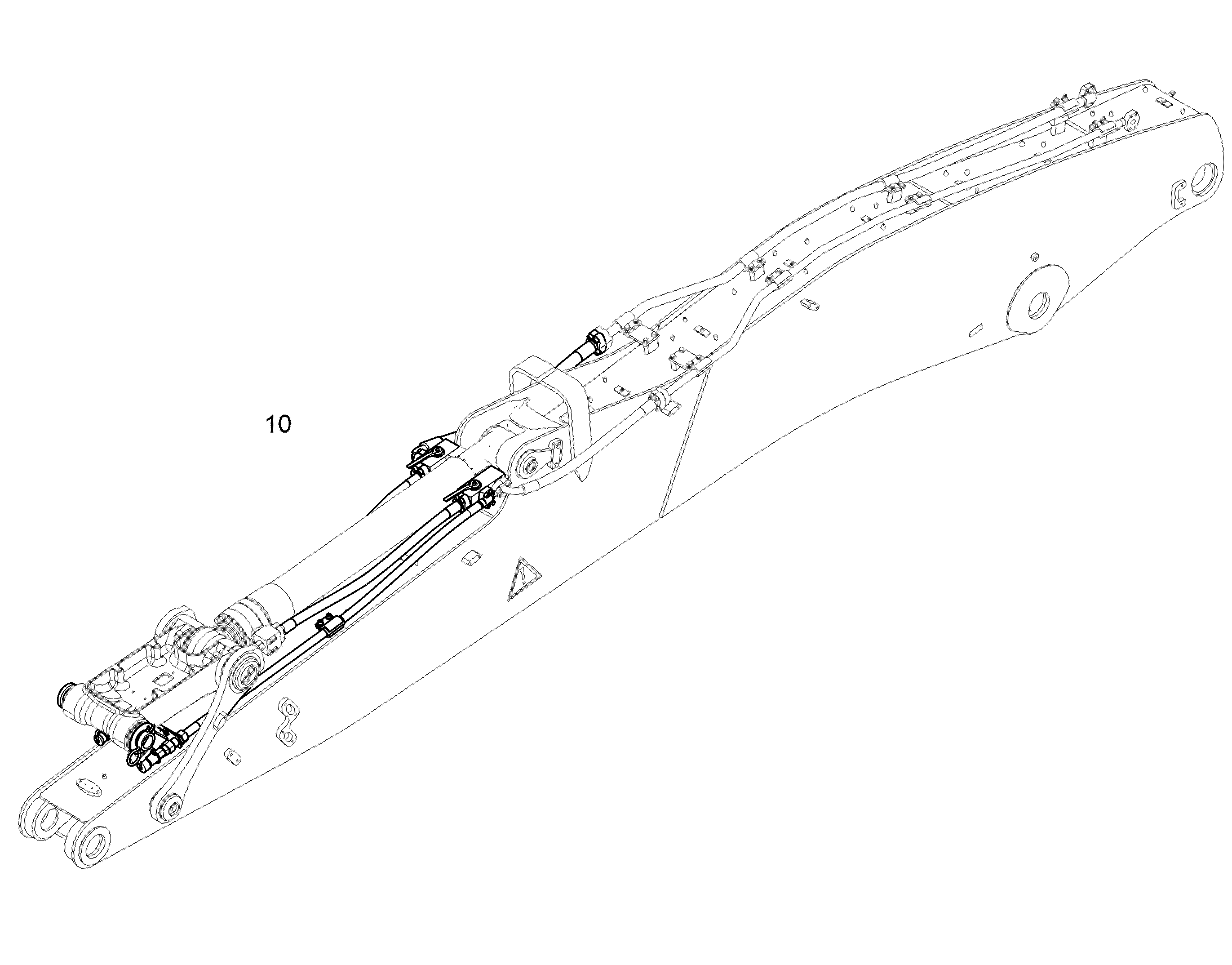 ПРОВОДКА ПРИВОД ГРЕЙФЕРА 11376295 LIEBHERR