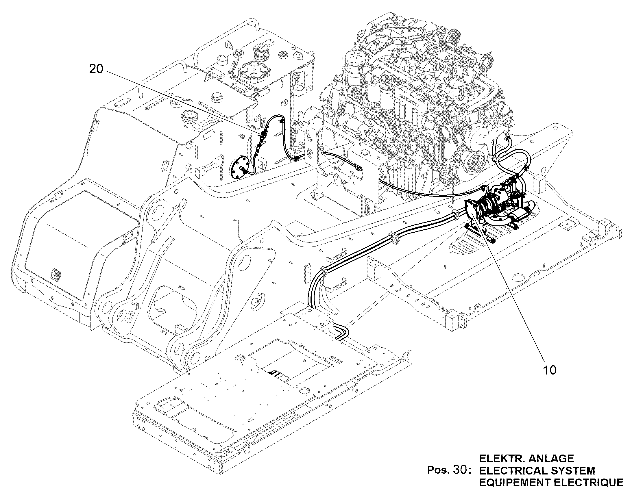 СИСТЕМA ПИТAНИЯ 11739872 LIEBHERR
