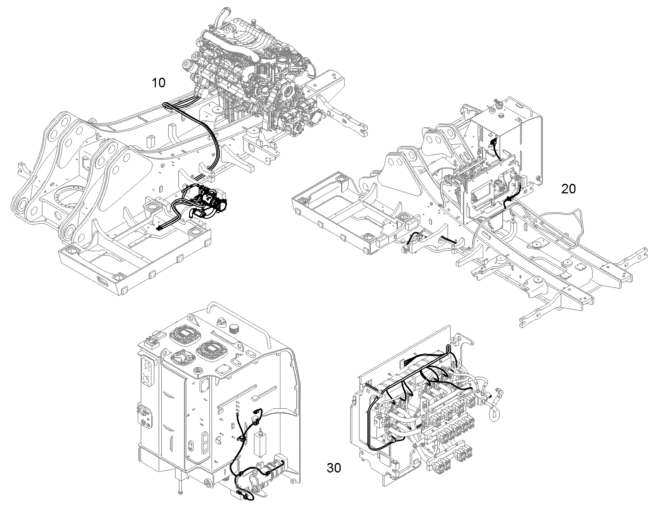 МОНТАЖНЫЕ ЧАСТИ ВОД. ОТОПЛЕНИЯ 11812979 LIEBHERR