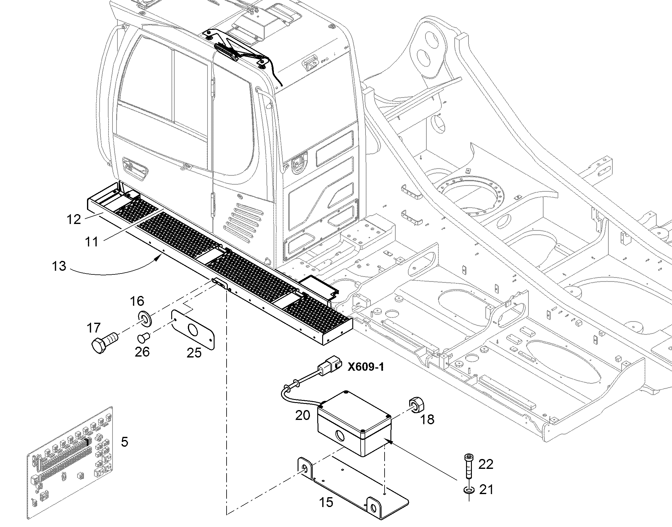 ПЕРЕОБОРУД.КАНАВООЧИСТИТ.КОВША 11460122 LIEBHERR