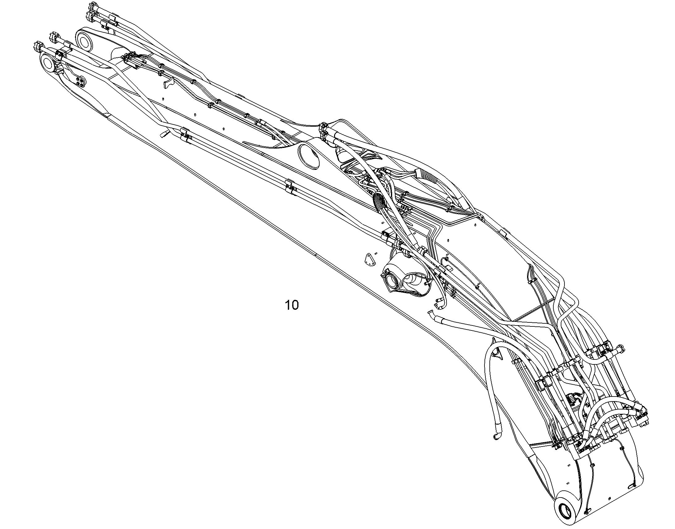 РЕКОНСТР.- ОДНОКОРП.СТРЕЛА 11415189 LIEBHERR