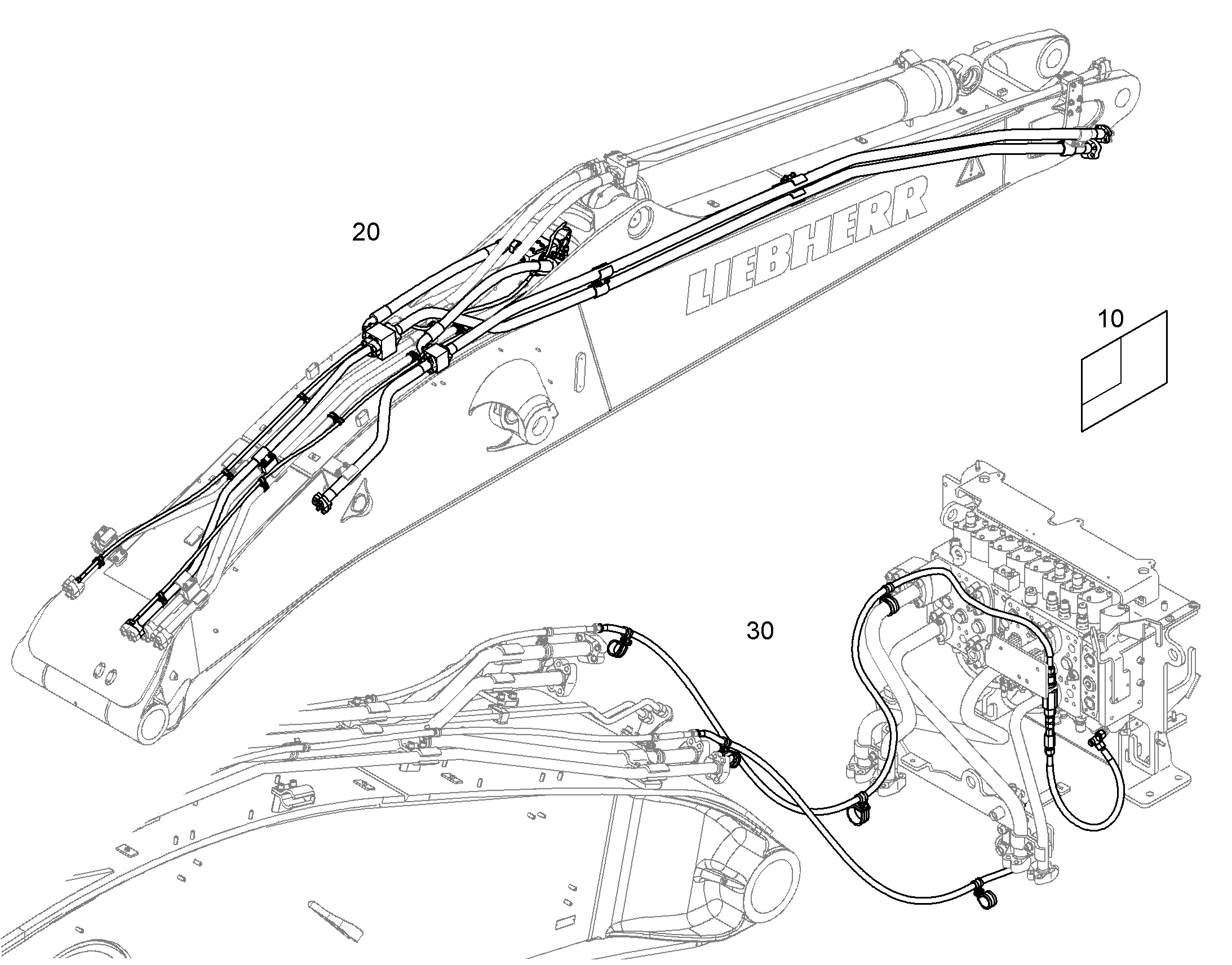 МОНТ.КОМПЛ.Д.УДАРН.ГАЙКОВЕРТА R946 11738183 LIEBHERR