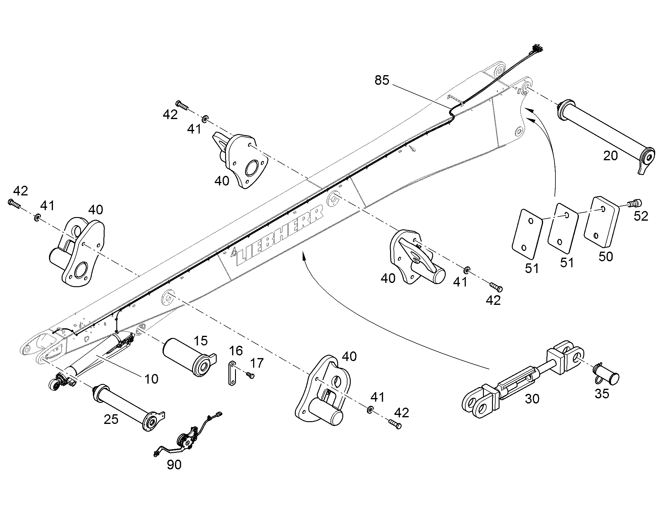 ЦЕНТРАЛИЗОВАННАЯ СМАЗКА 10853546 LIEBHERR