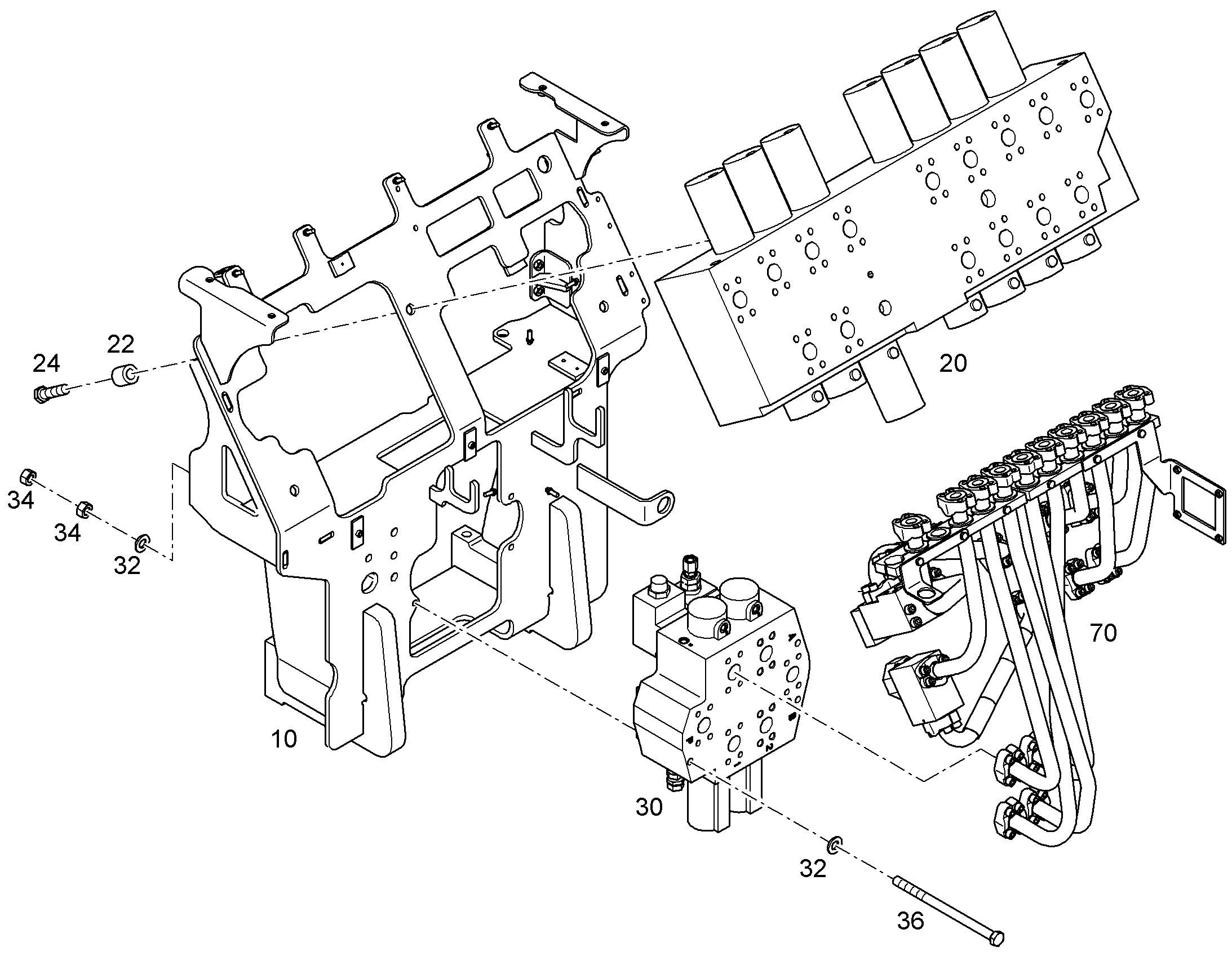 ЛИНИЯ НАПОРНАЯ 11456404 LIEBHERR