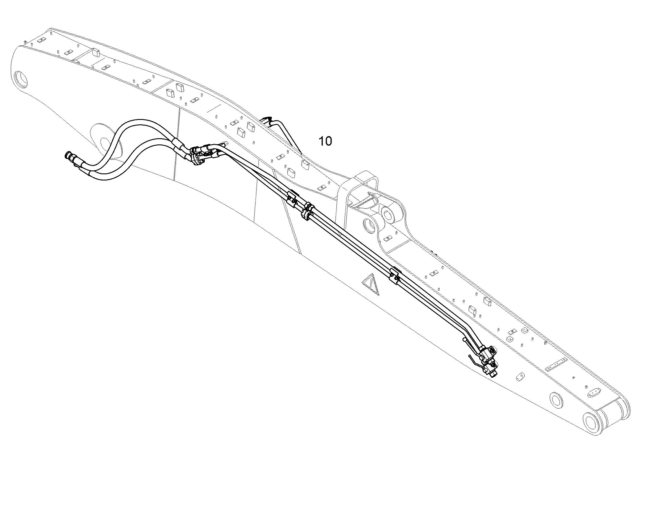 ПРОВОДКА МОНТАЖ AHS 11402641 LIEBHERR