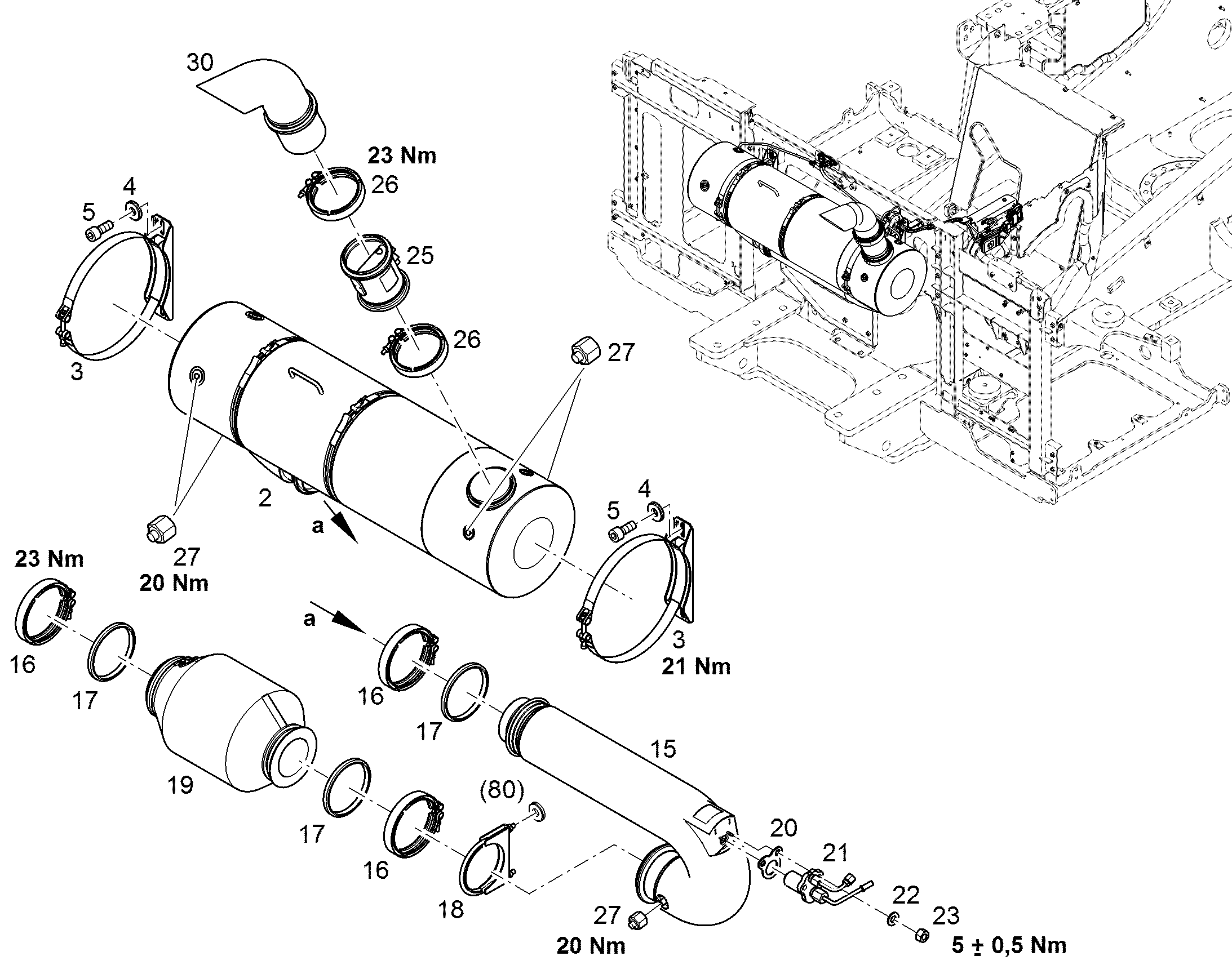 SCRF КОМПЛЕКТ 10154130 LIEBHERR