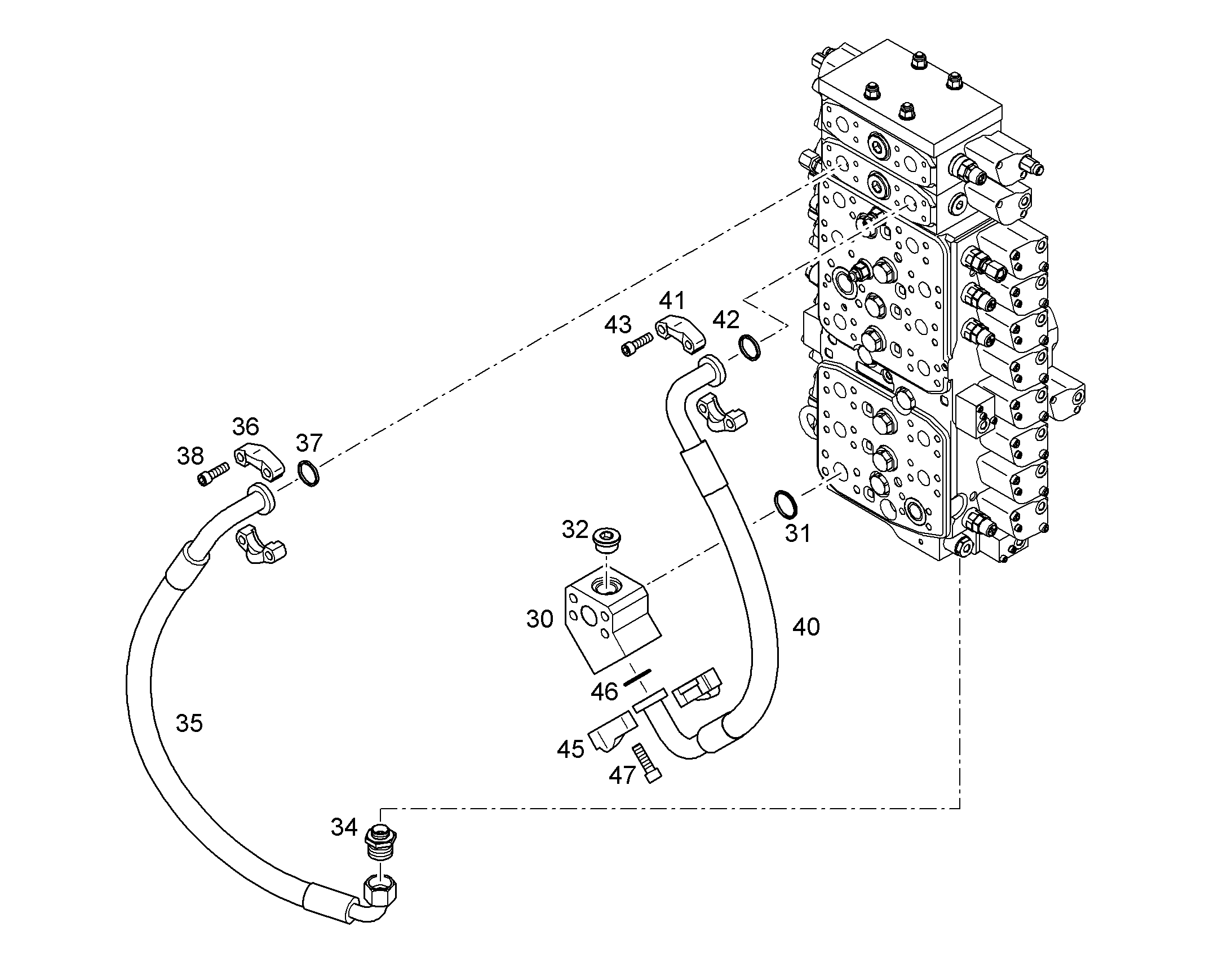 ПОЛУФЛАНЕЦ SAE 1' CODE 62 12423223 LIEBHERR