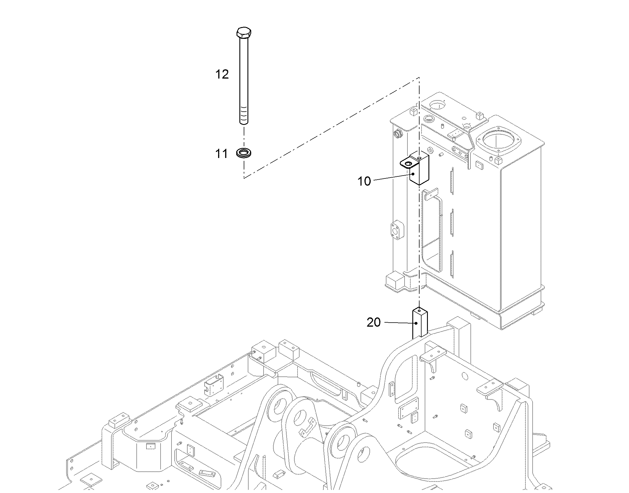 ПЕРЕОБОРУД. ПОВОР. ПЛАТФОРМЫ 10383842 LIEBHERR