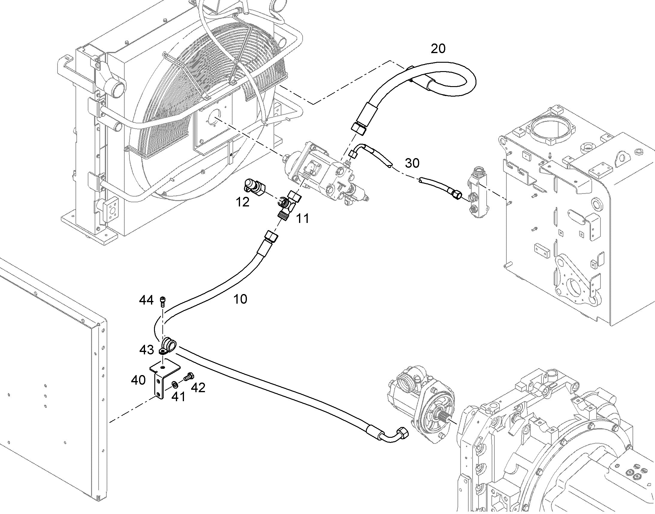 КОНСОЛЬ 11731482 LIEBHERR