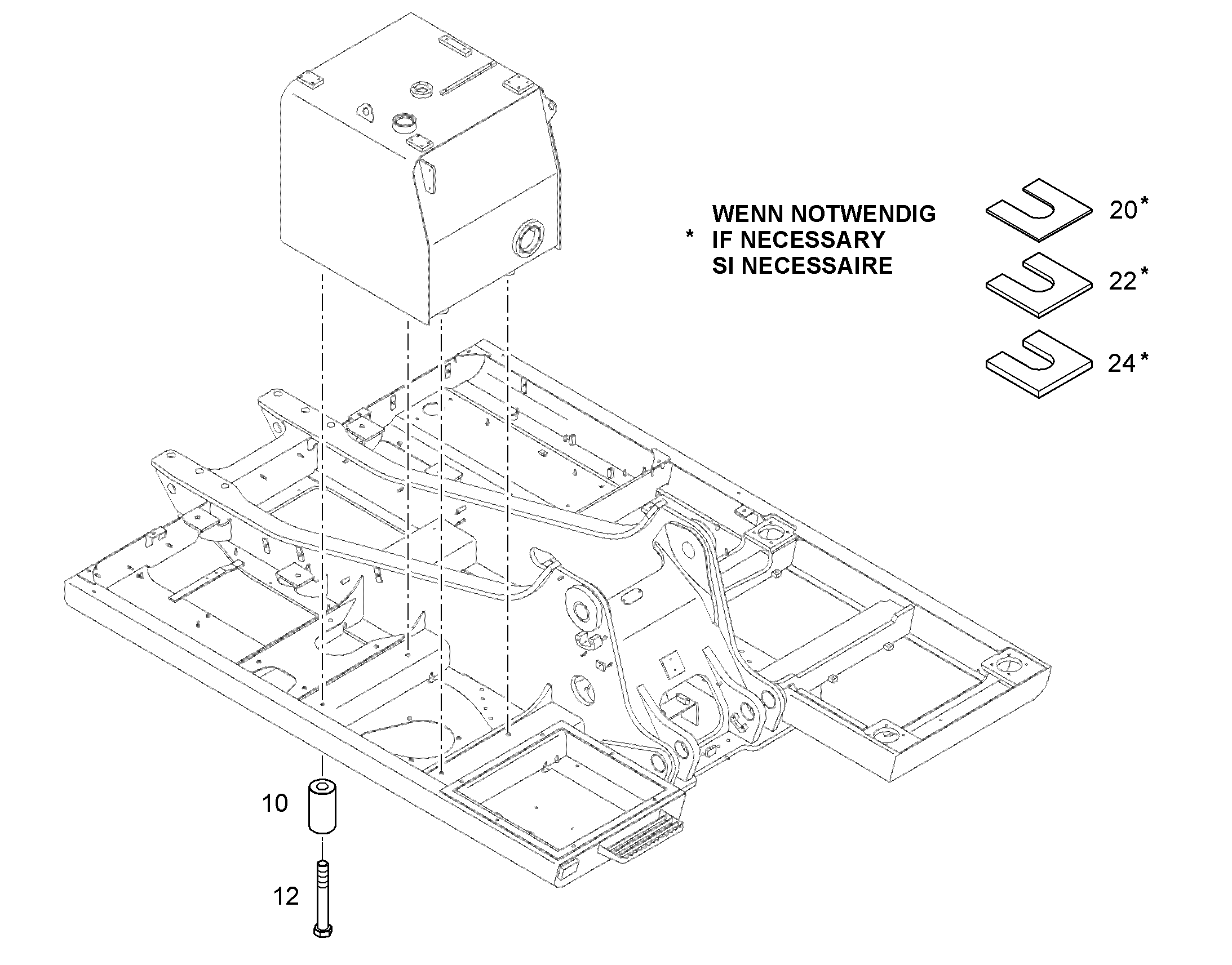 ГИЛЬЗА 16,5X40X75 11366083 LIEBHERR