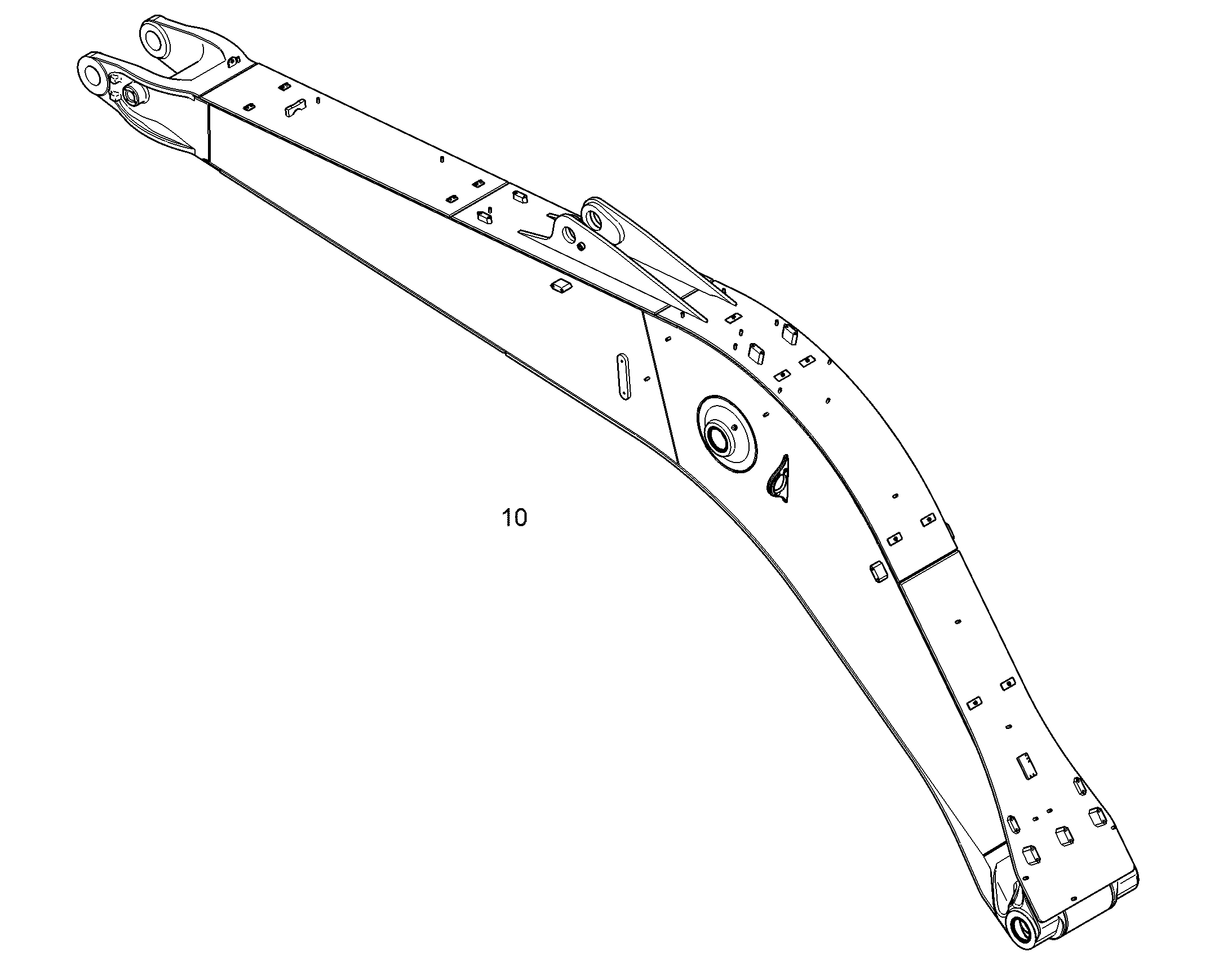 СТРЕЛА ОДНОКОРПУСНАЯ 5,90M 12494938 LIEBHERR