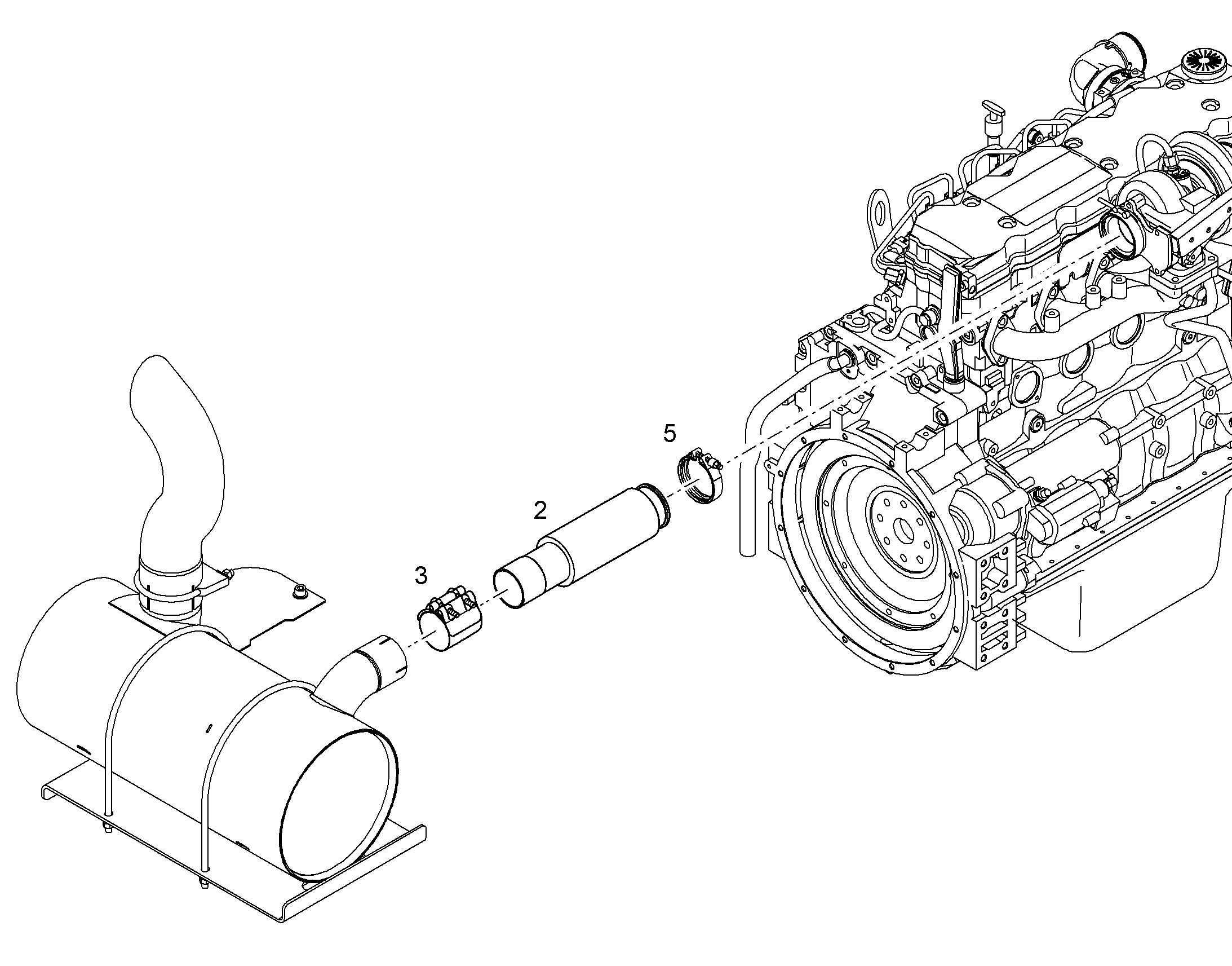 ХОМУТ ПЛОСКИЙ d=76 11699068 LIEBHERR