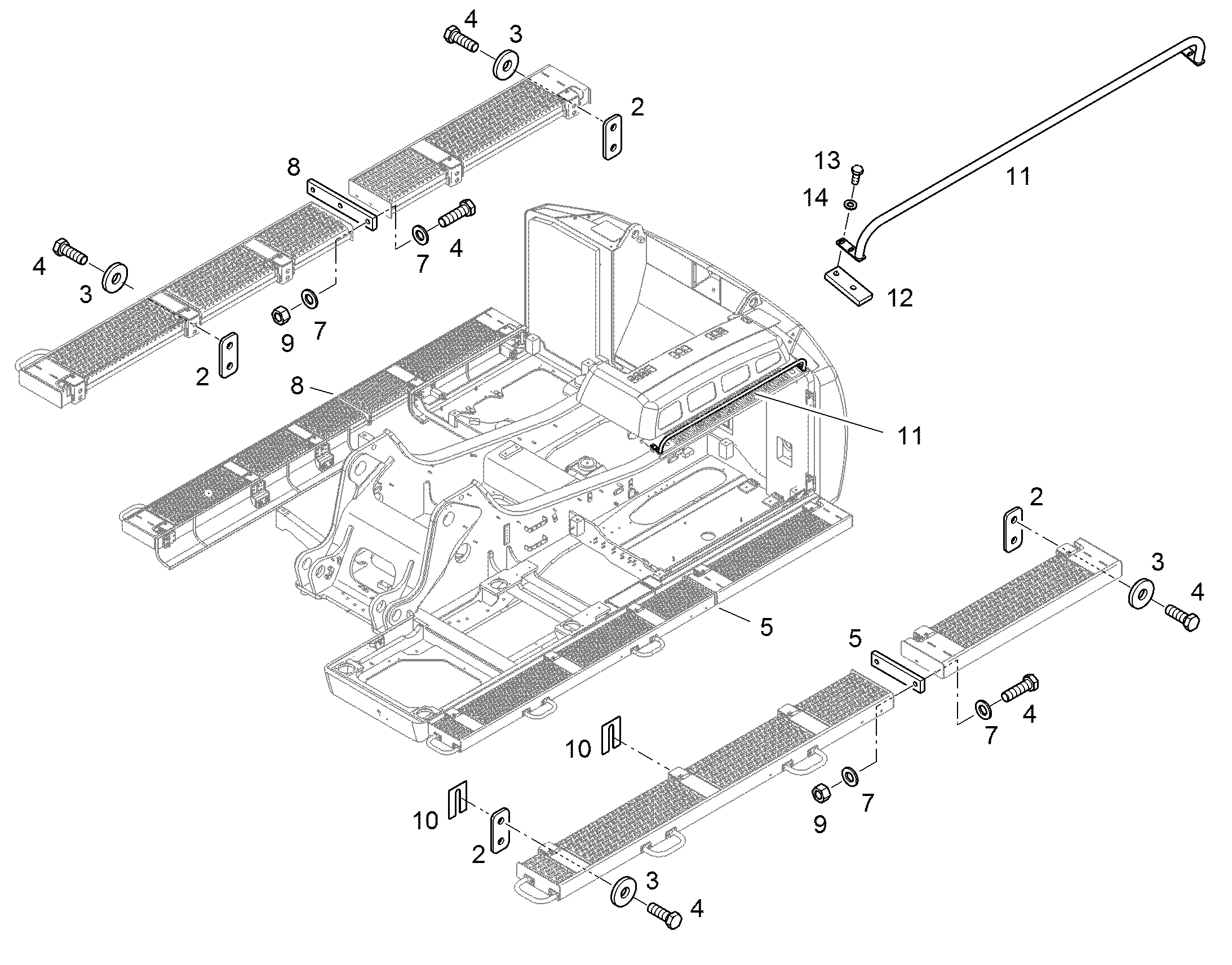 РУЧКА 11389285 LIEBHERR