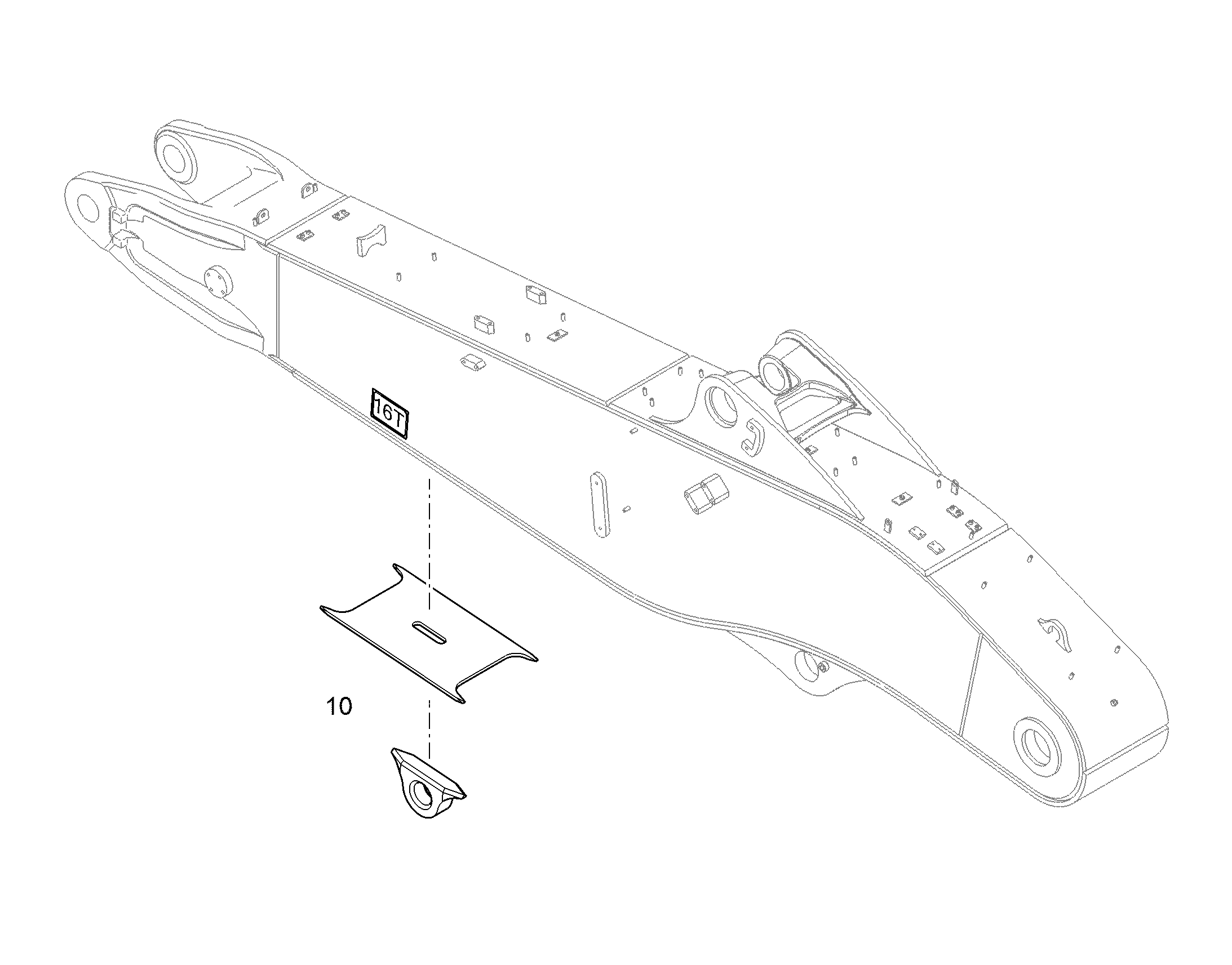 ПРОУШИНА 16T 11377947 LIEBHERR
