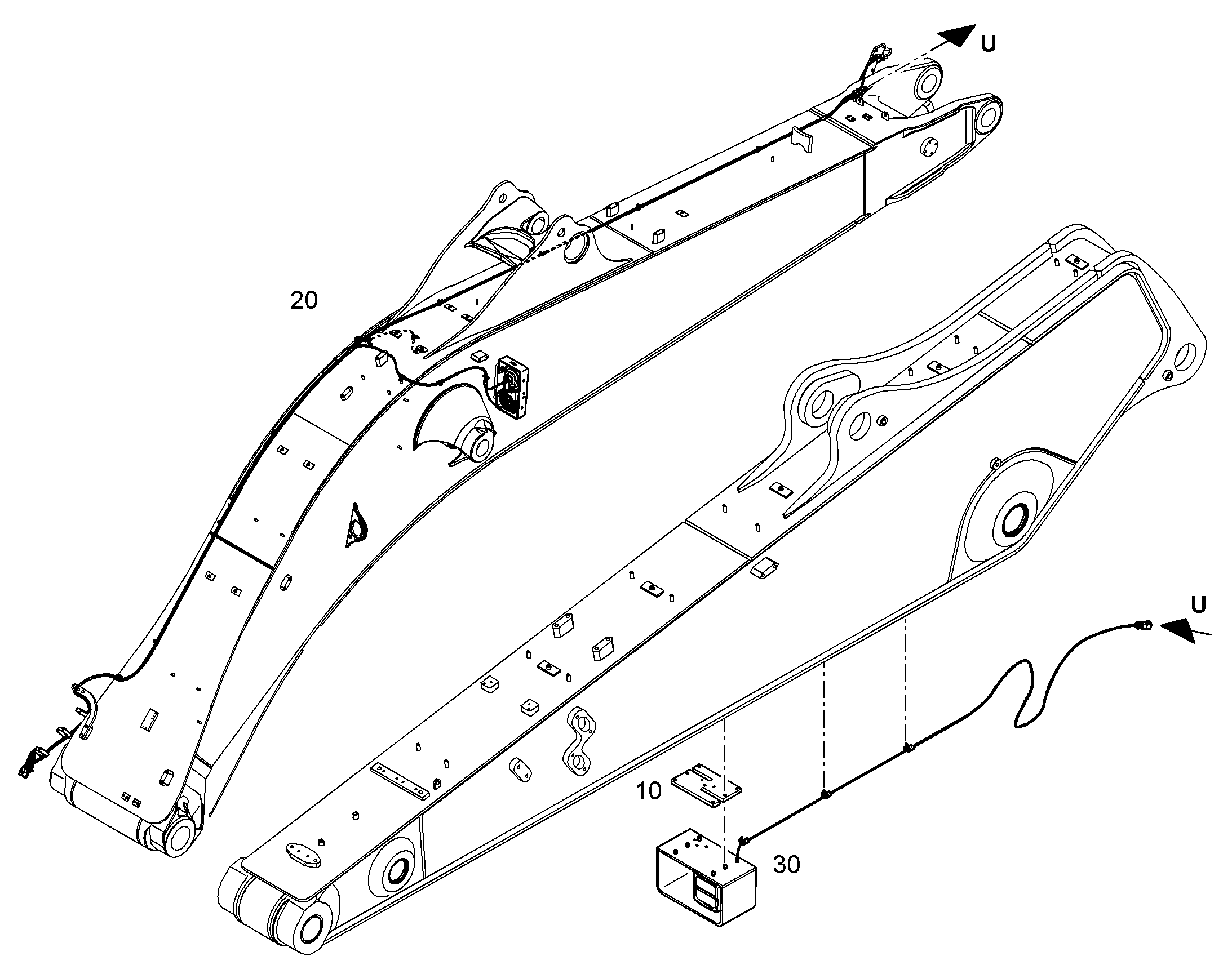 ЭЛЕКТРОУСТАНОВКА РУКОЯТИ 11730345 LIEBHERR