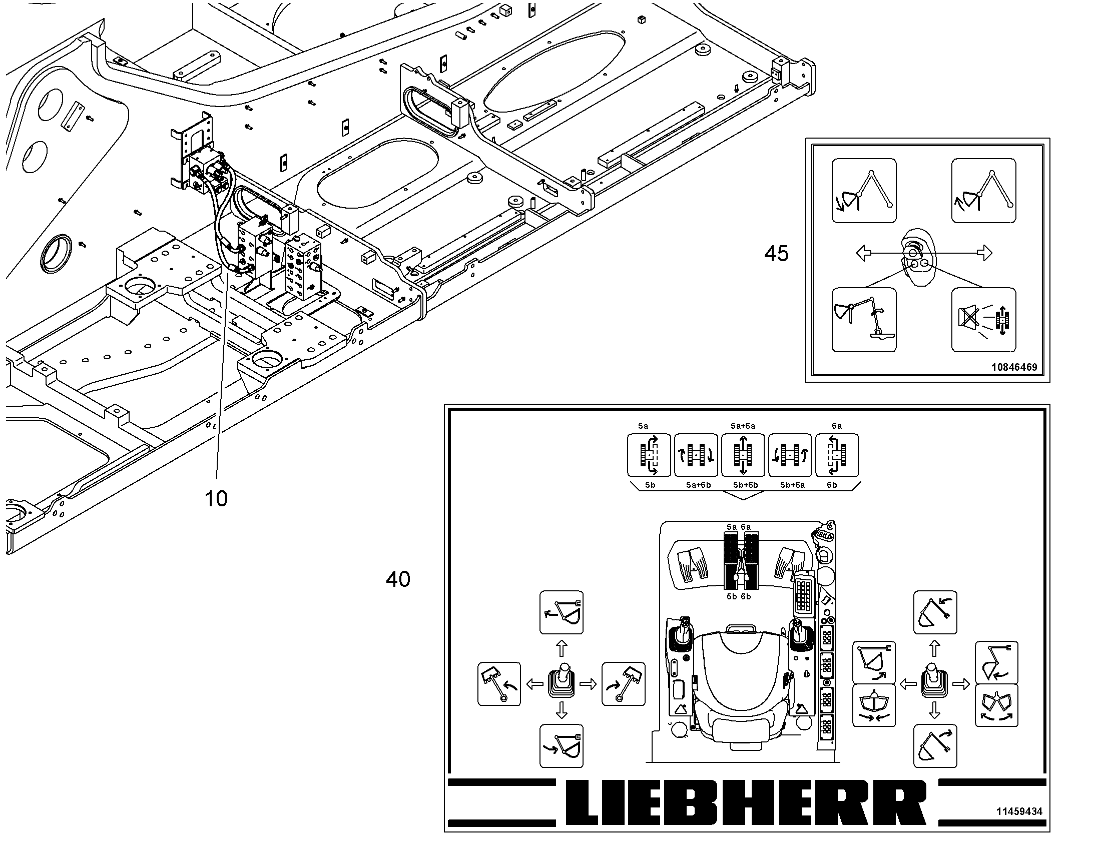 ГИДРАВЛИЧЕСКАЯ СИСТЕМА 11370222 LIEBHERR