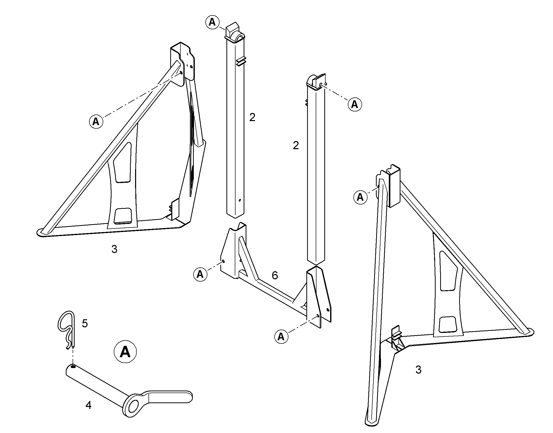 SUPPORT 11386088 LIEBHERR