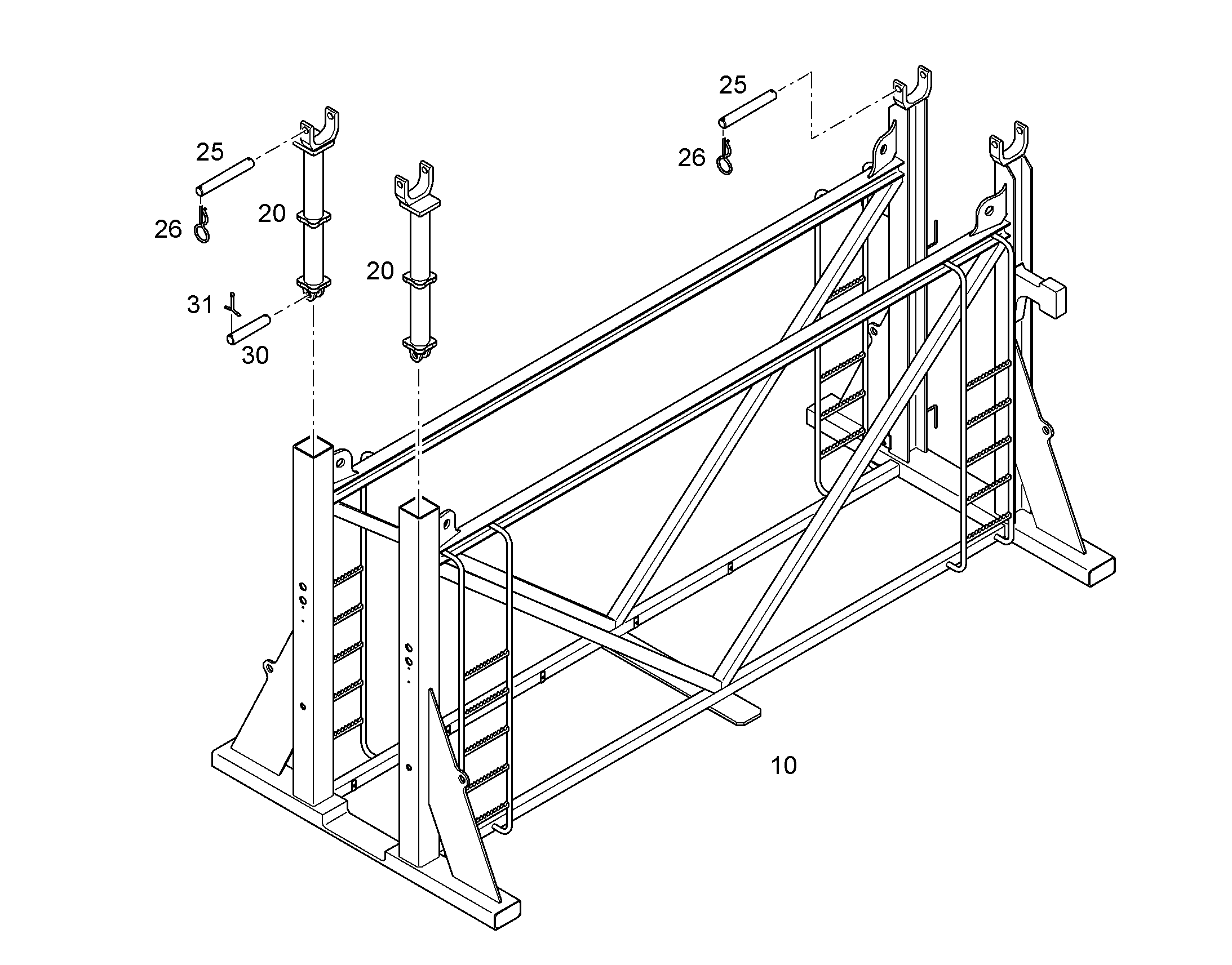 ДЕРЖАТЕЛЬ ОПОРЫ 11458913 LIEBHERR