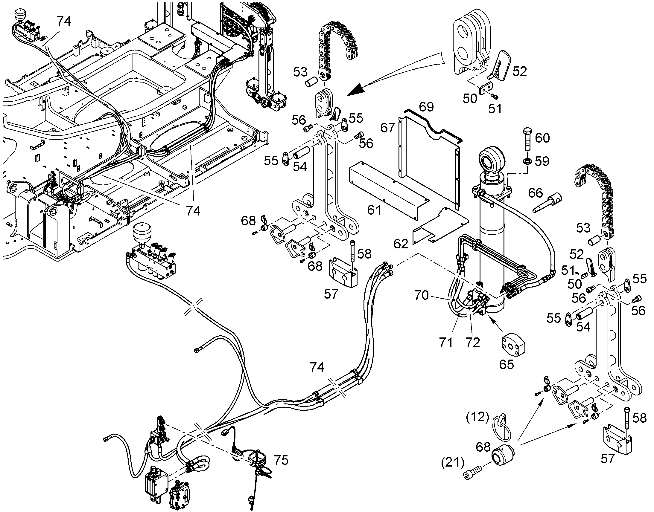 КРЕПЕЖ 11454063 LIEBHERR
