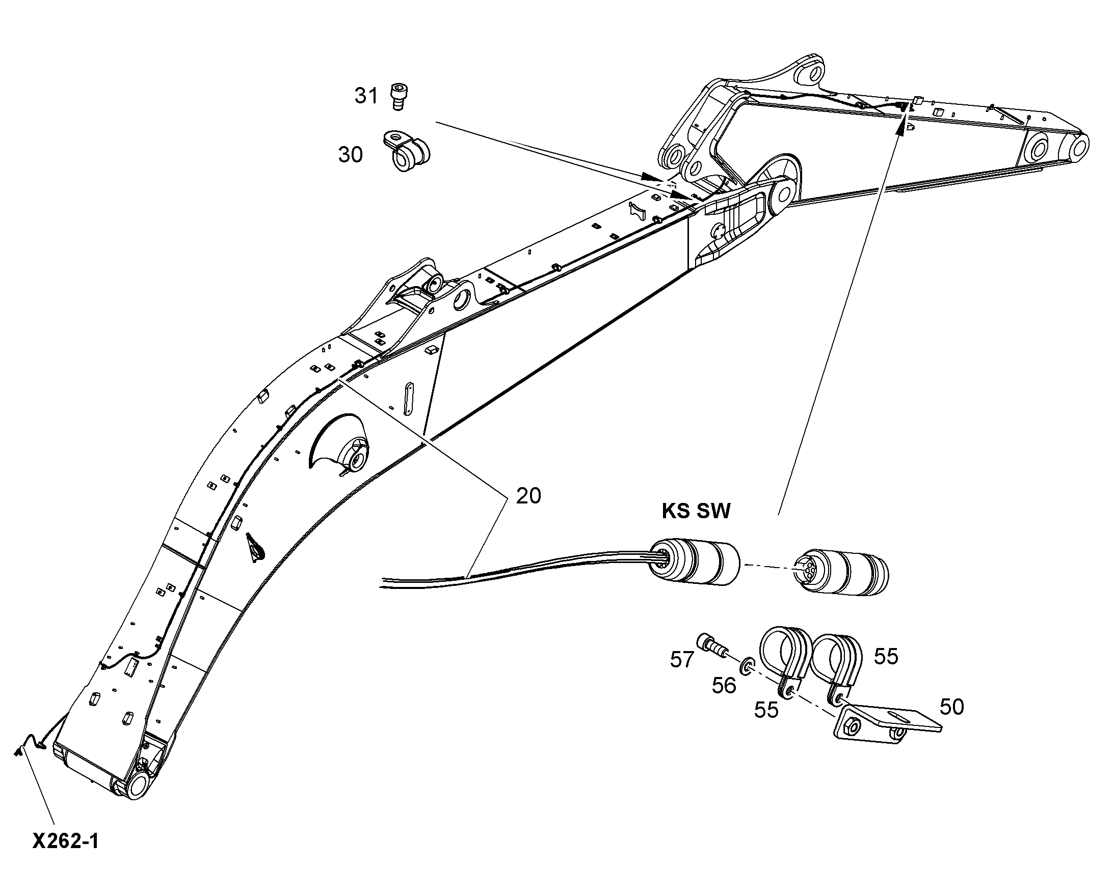 КОНСОЛЬ 11429693 LIEBHERR