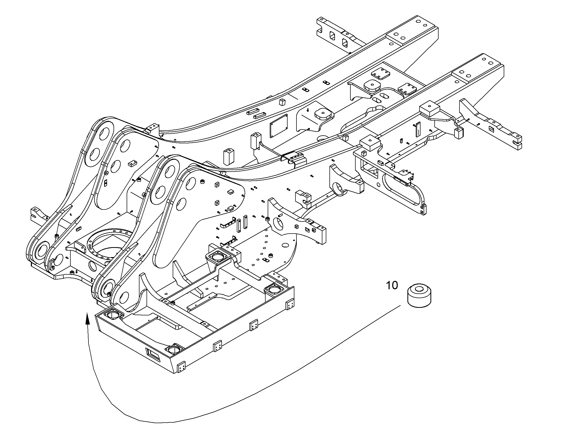 ПЕРЕОБОРУД. ПОВОР. ПЛАТФОРМЫ 11388609 LIEBHERR