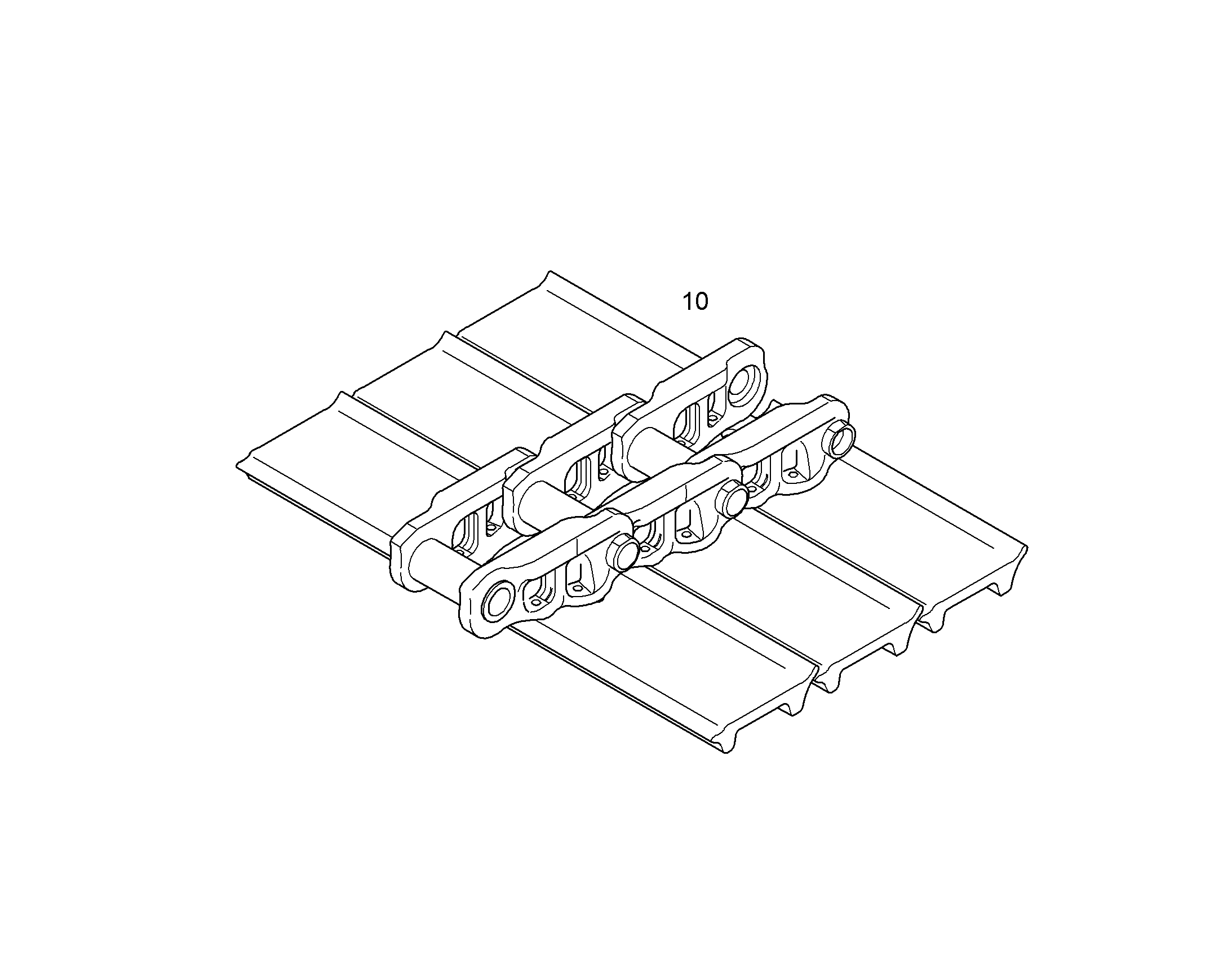 ГУСЕНИЧНАЯ ЦЕПЬ 900mm 12247819 LIEBHERR