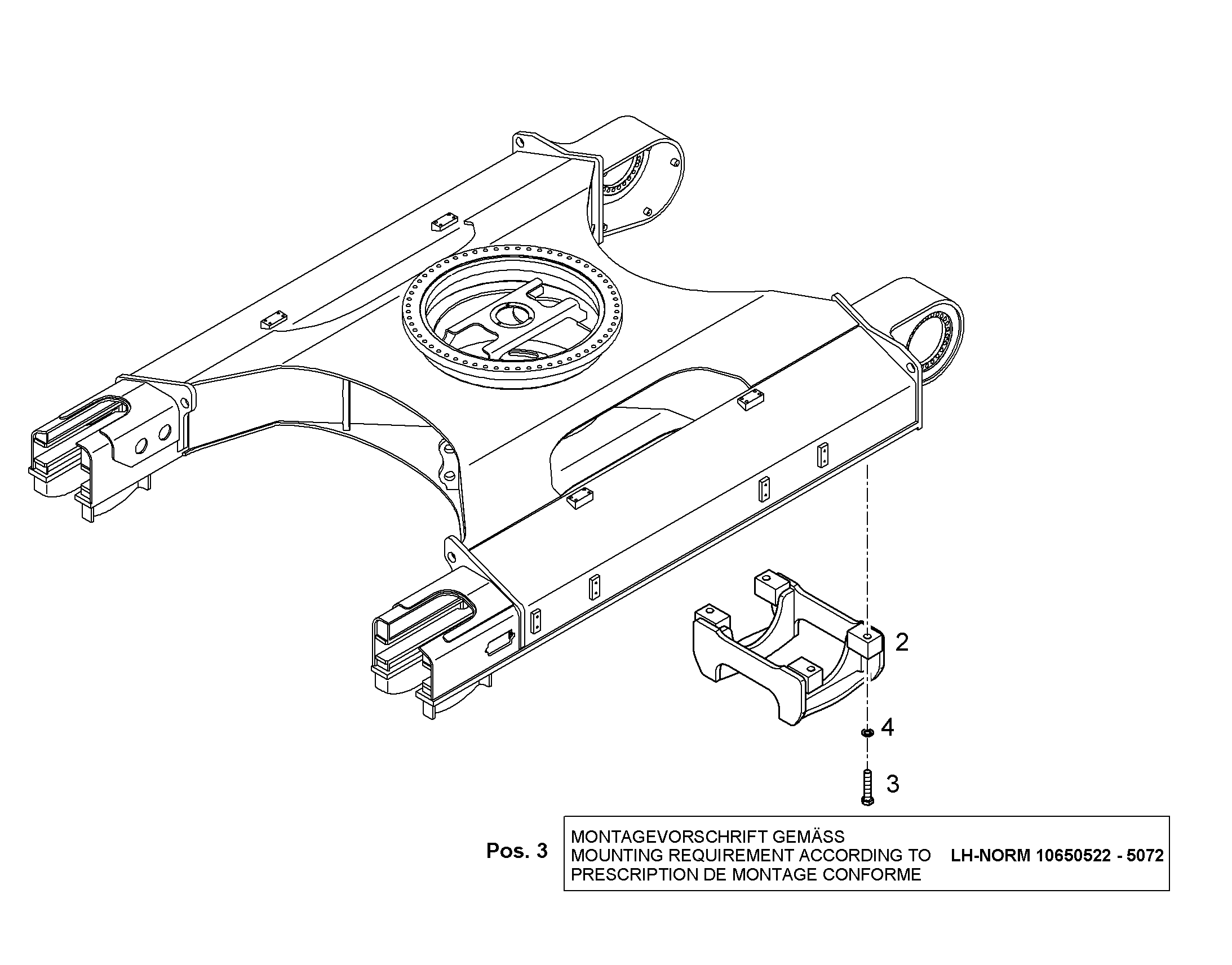 НАПРАВЛЯЮЩАЯ ЦЕПИ 11465642 LIEBHERR