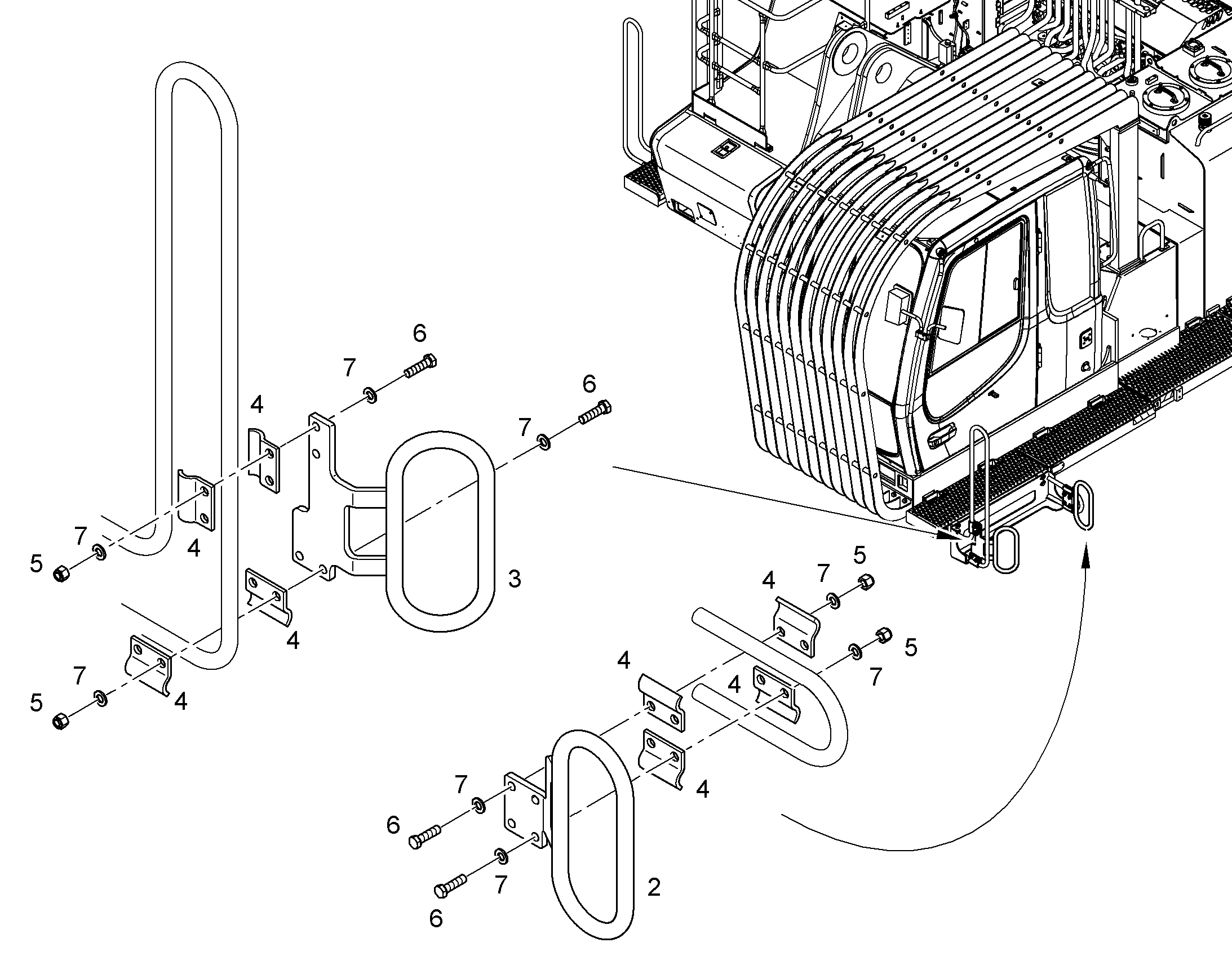 РУЧКА 11464621 LIEBHERR