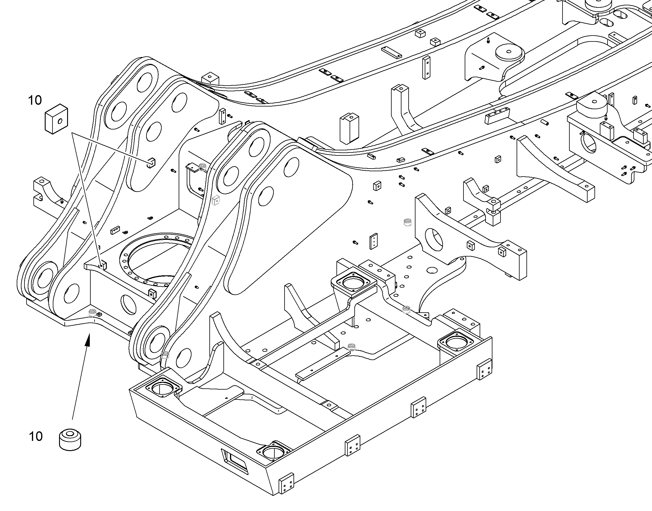 ПЕРЕОБОРУД. ПОВОР. ПЛАТФОРМЫ 11815422 LIEBHERR