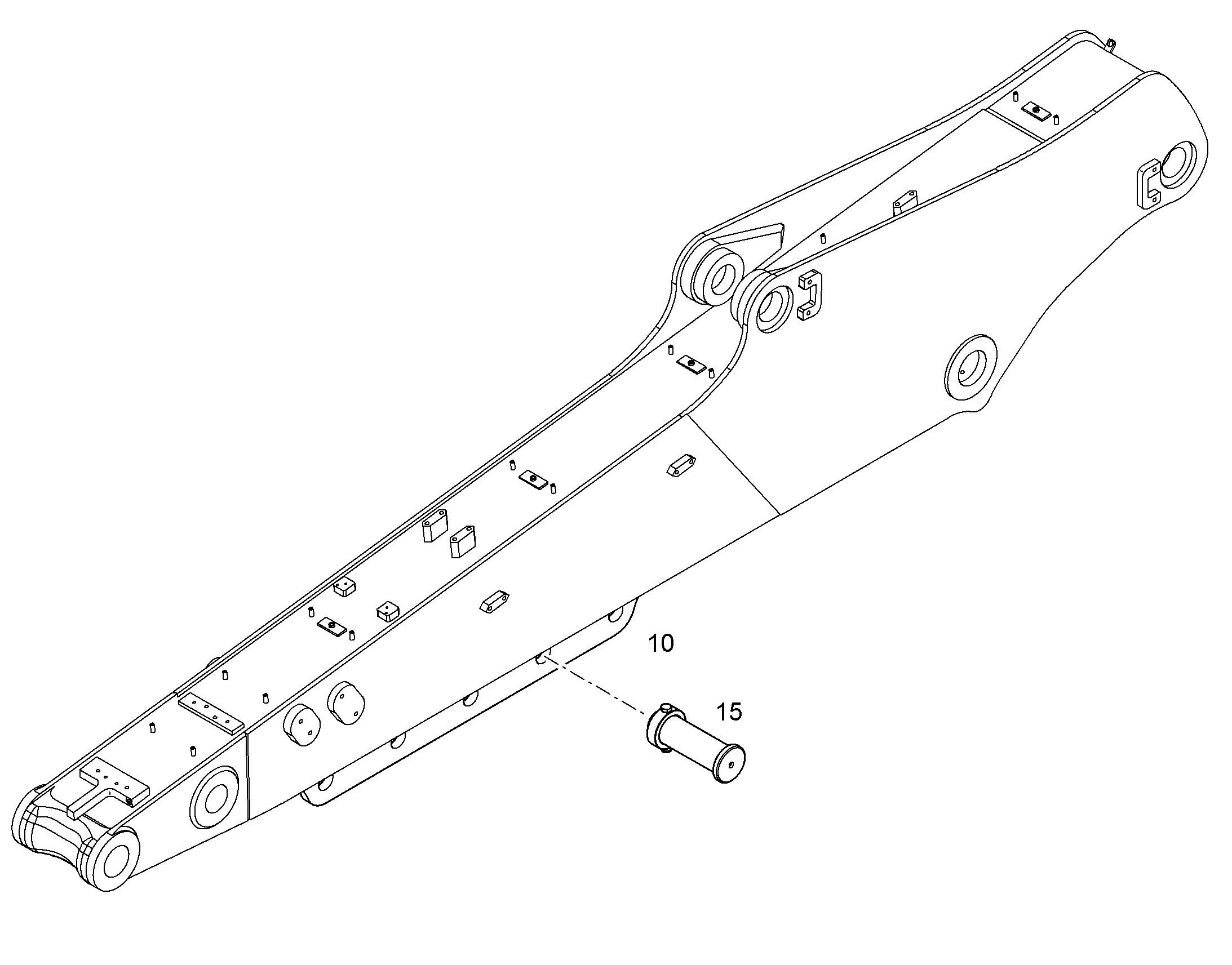 ПРОУШИНА ПОДВЕСНАЯ 16T 12406497 LIEBHERR