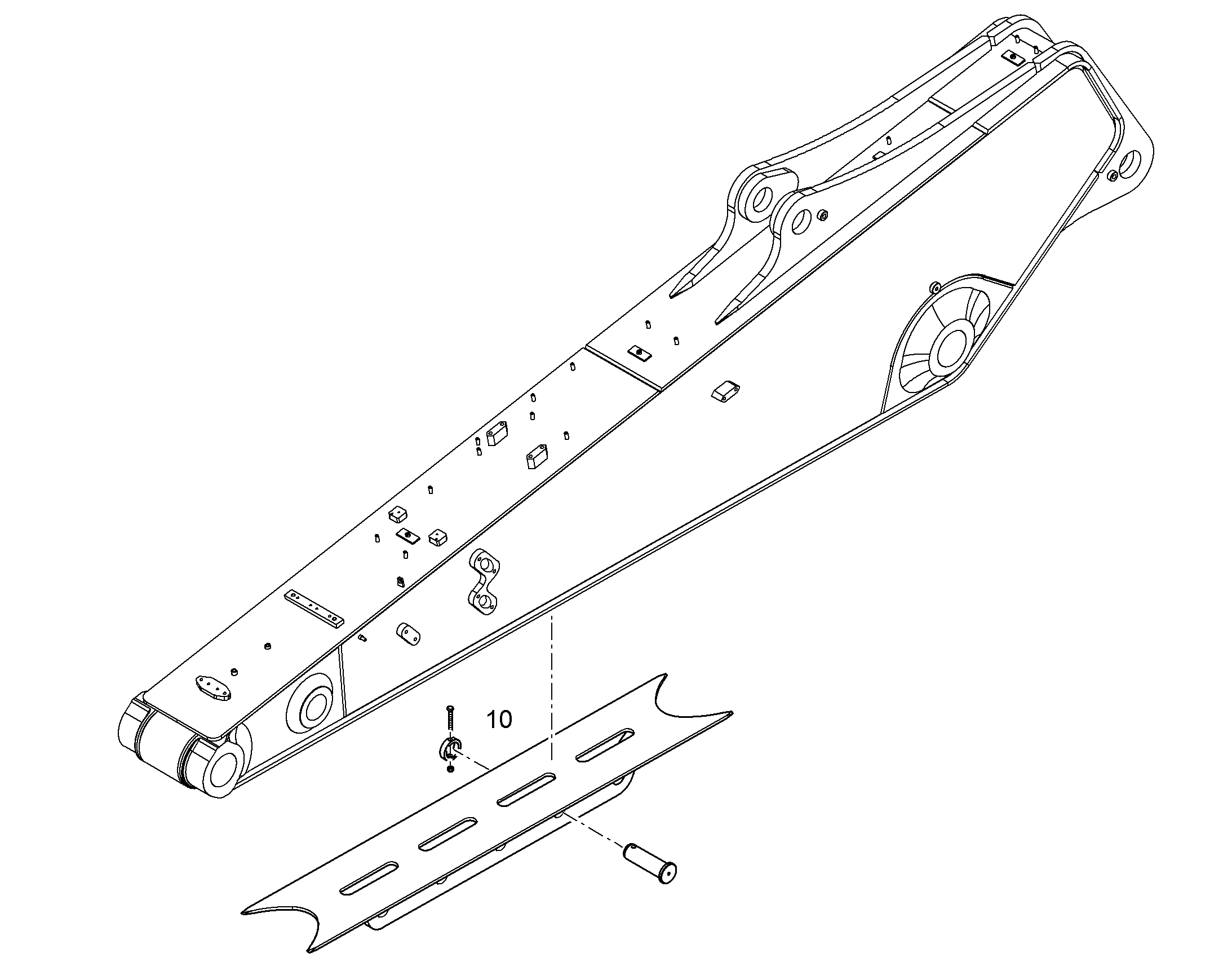 ПРОУШИНА ПОДВЕСНАЯ 16T 12427875 LIEBHERR