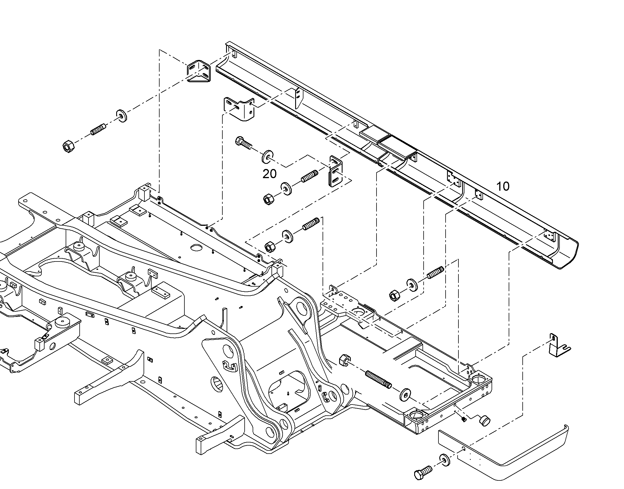 ДЕТАЛИ КРЕПЛЕНИЯ 12430352 LIEBHERR
