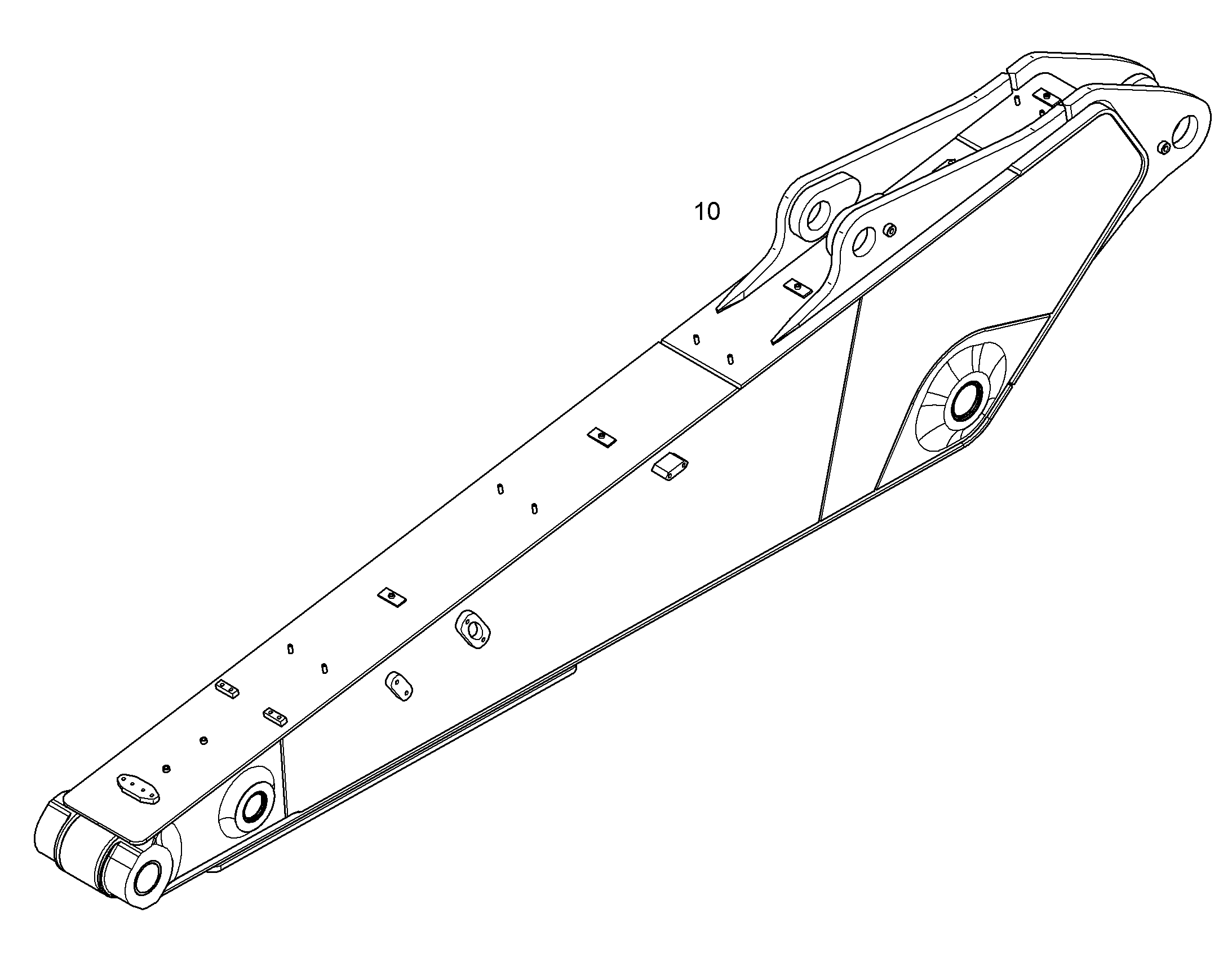 РУКОЯТЬ КОВША 12427694 LIEBHERR