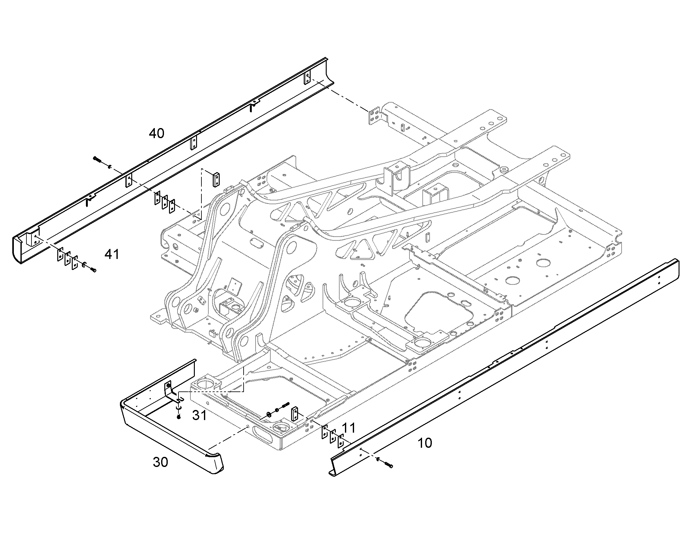 ДЕТАЛИ КРЕПЛЕНИЯ 11442243 LIEBHERR
