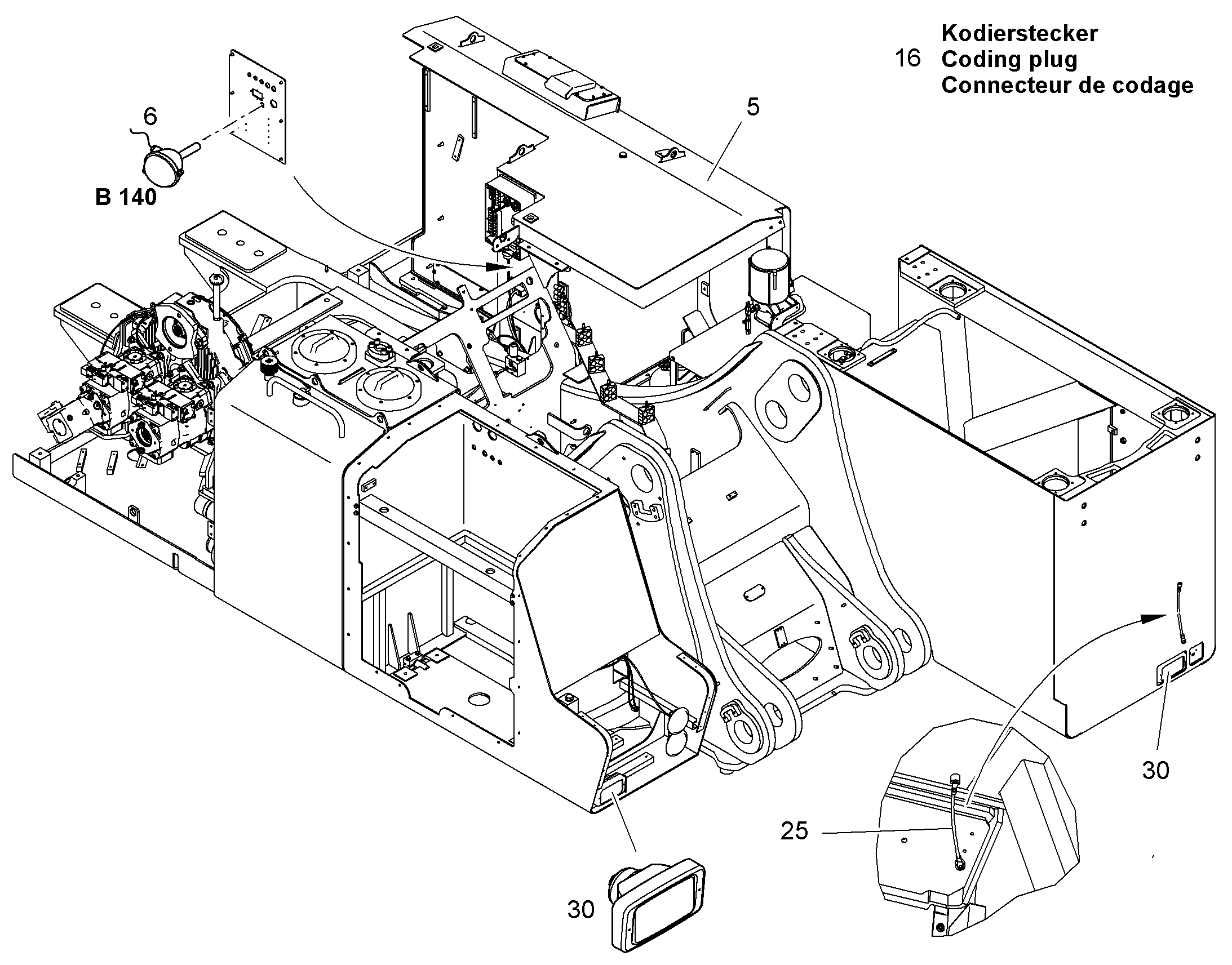 ПОСТАВЛЯЕМЫЙ КОМПЛЕКТ CLEMESSY 11739634 LIEBHERR