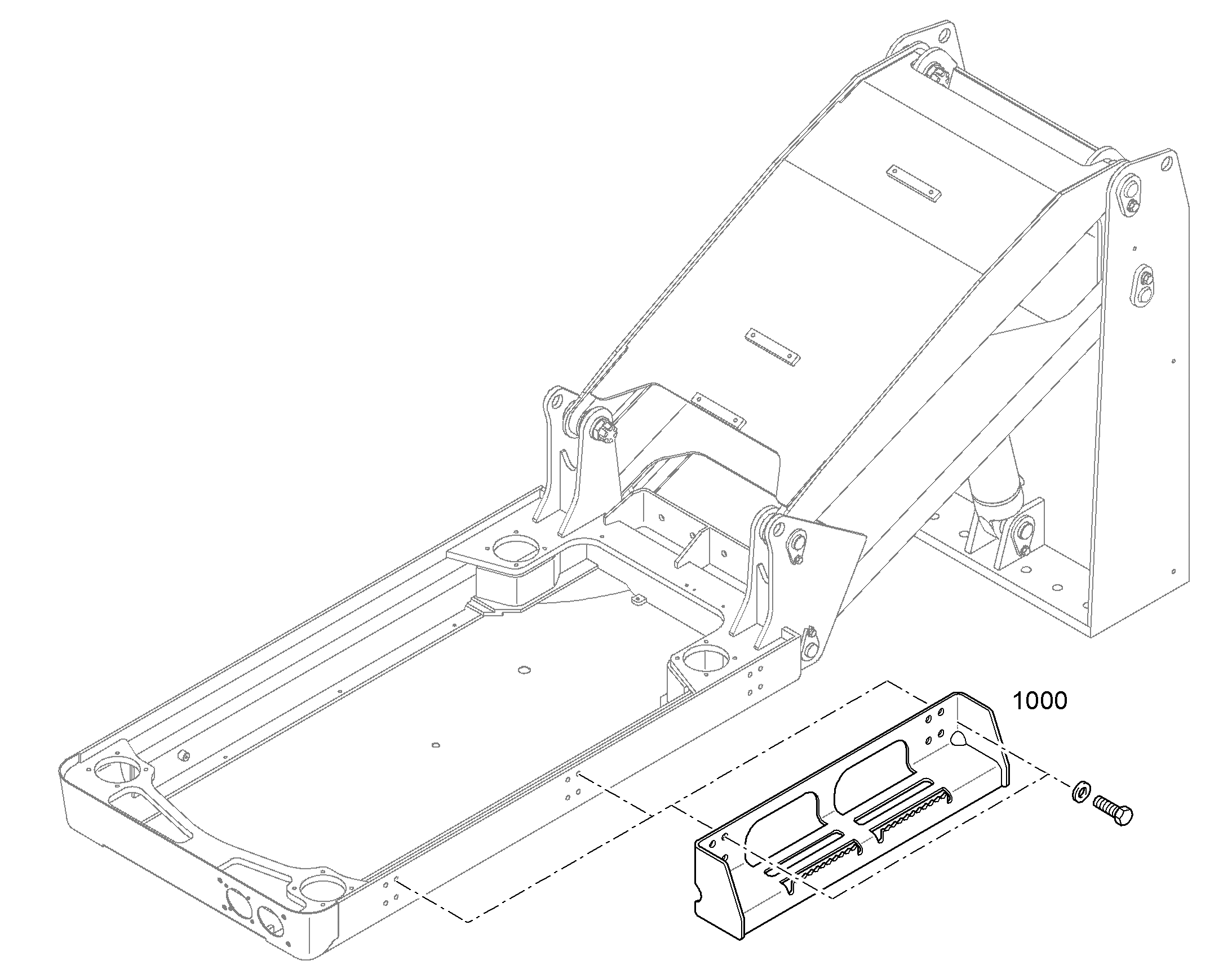 ВХОДНАЯ ЛЕСТНИЦА 94088432 LIEBHERR