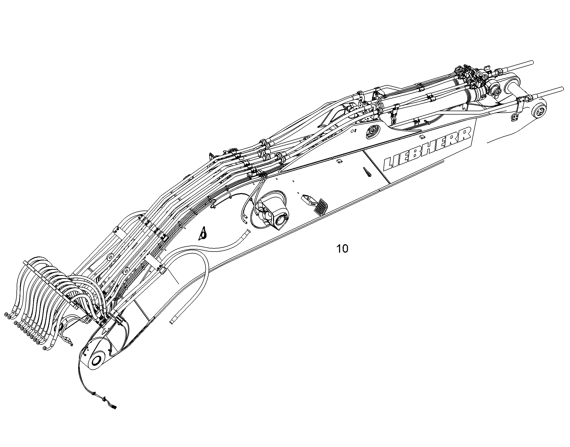 СТРЕЛА ОДНОКОРПУСНАЯ 8.50 m R 976 11436482 LIEBHERR
