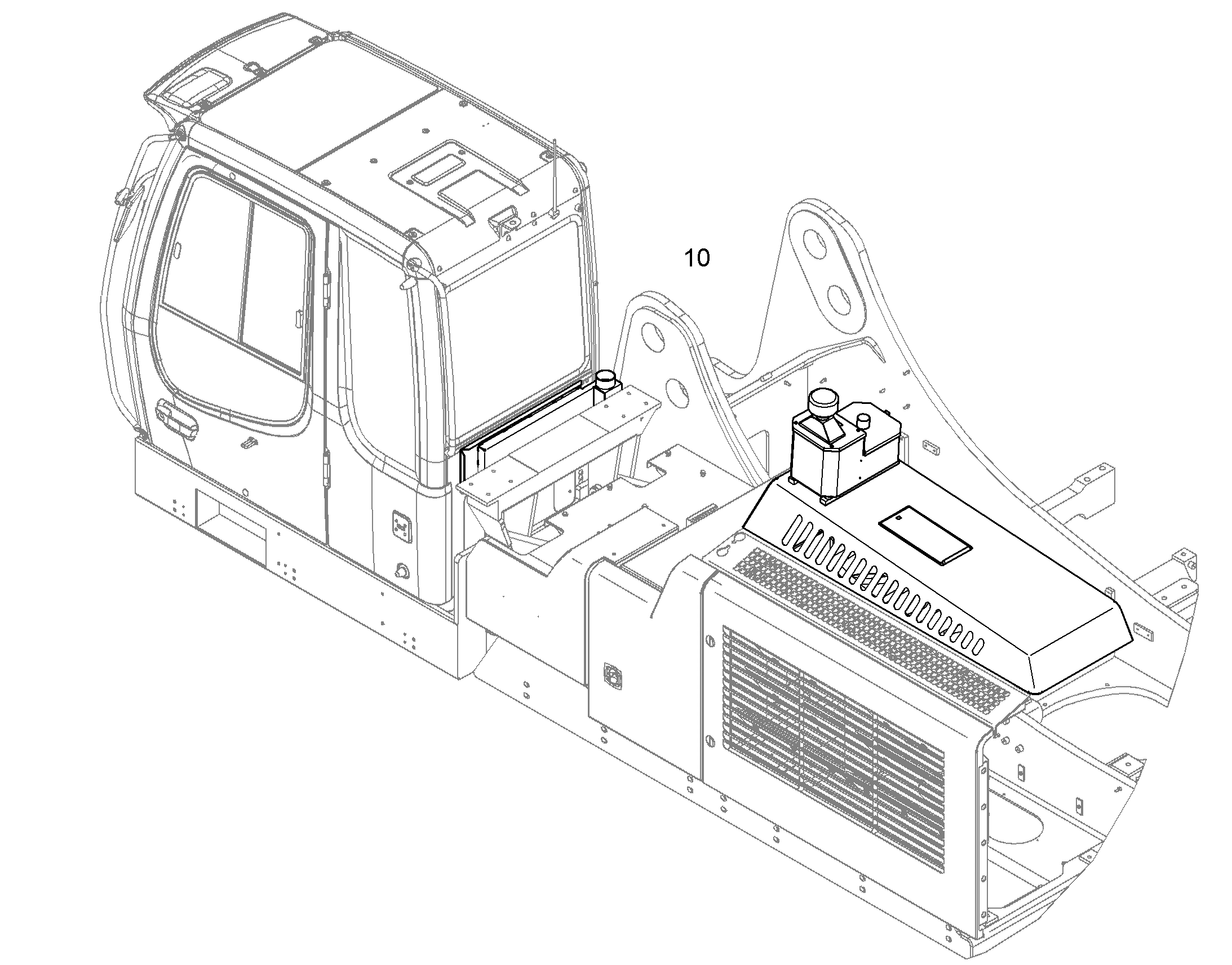 PRESSURE VENTILATION 12404913 LIEBHERR