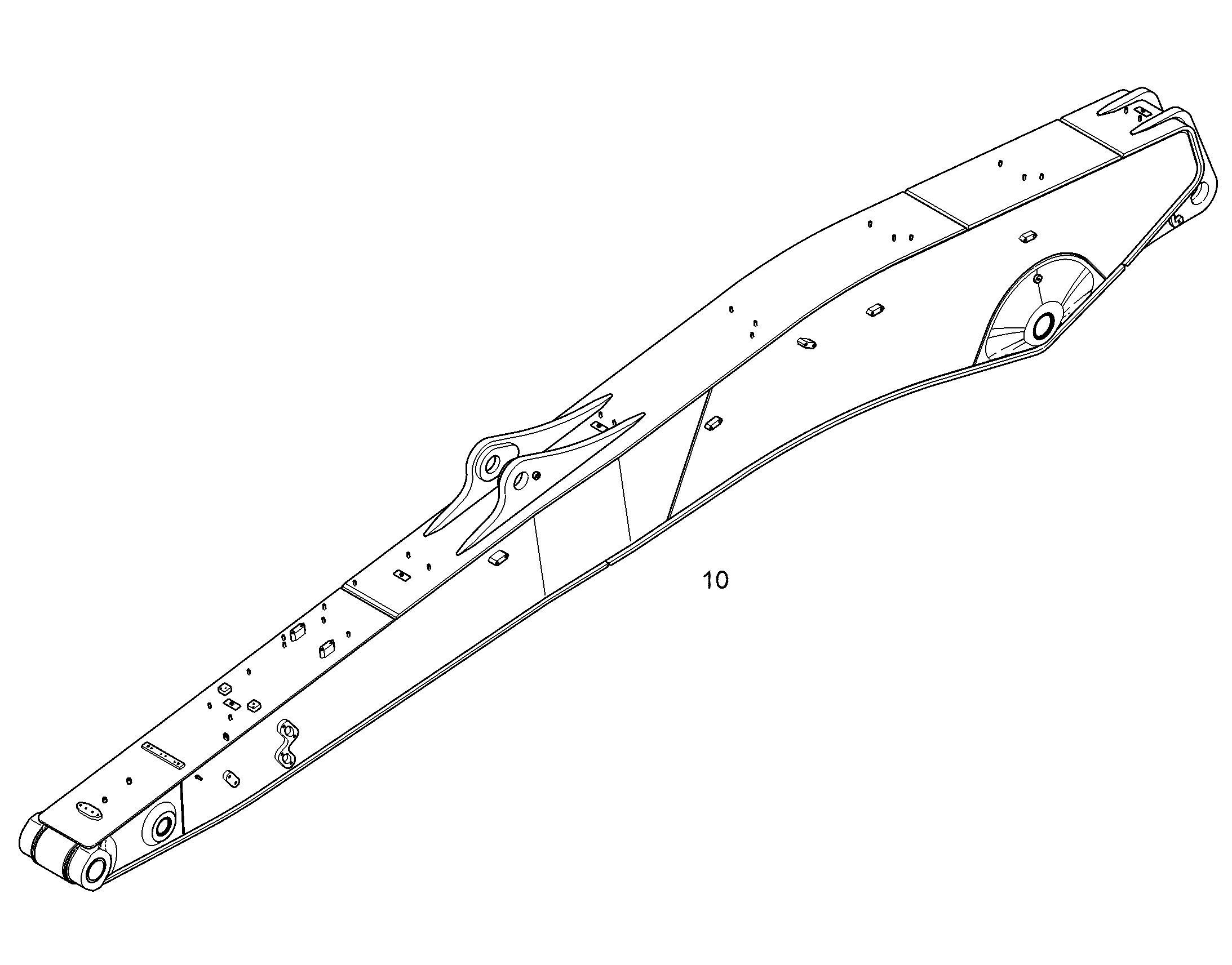 РУКОЯТЬ КОВША 5,50M 11417002 LIEBHERR