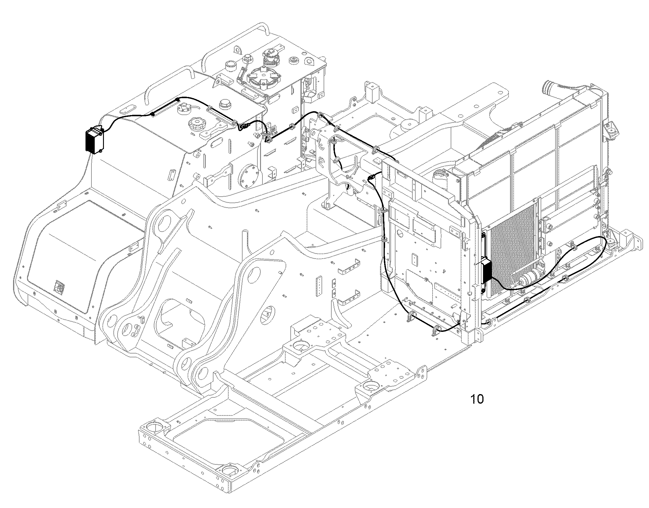 УСТР.ПРЕДУП.СИГН.АКУСТ.+ОПТИКА R946 11437841 LIEBHERR