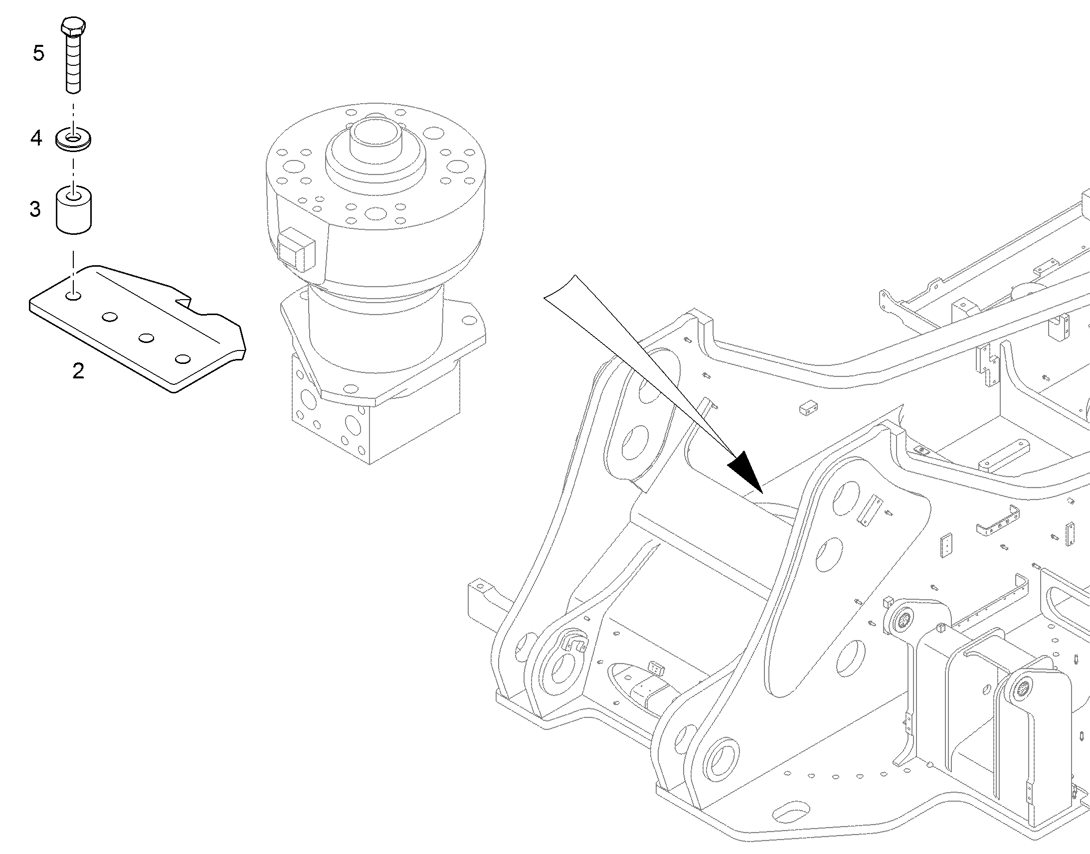ПОВОДОК 11815841 LIEBHERR