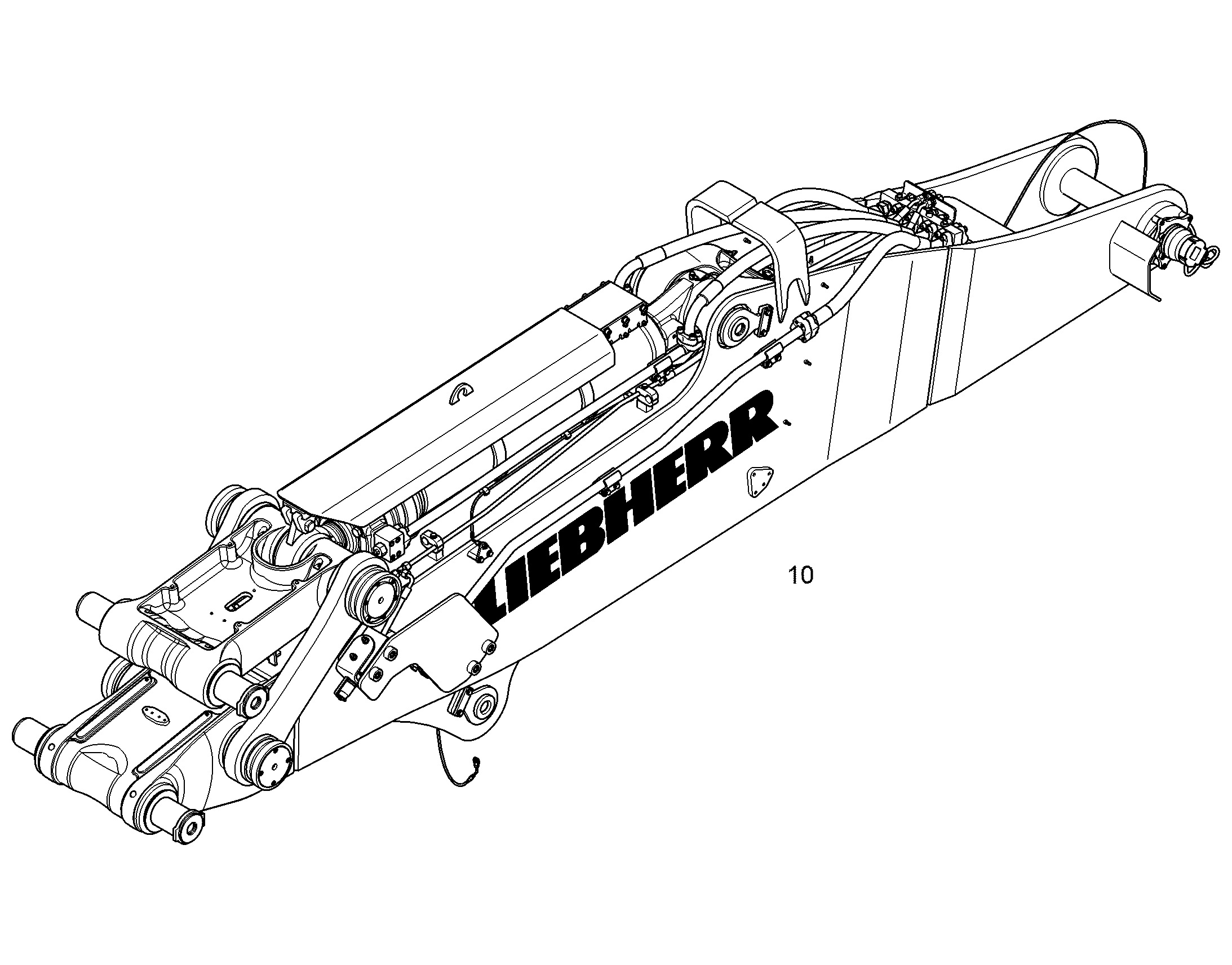 СТЕРЖЕНЬ ДЛЯ СНОСА 5,50M 11461557 LIEBHERR