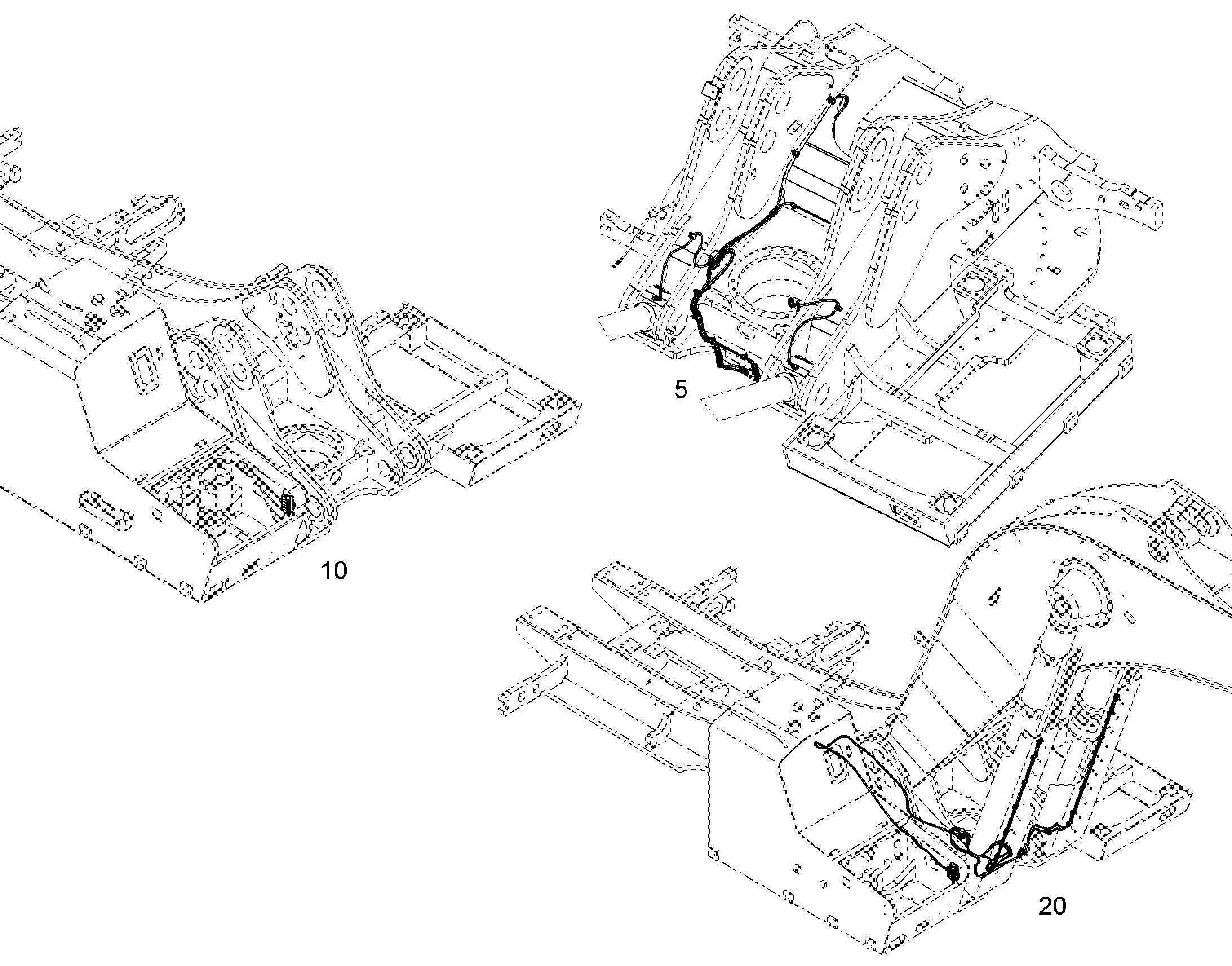 ГЛАВНЫЙ ВХОД В СБОРЕ 11393686 LIEBHERR