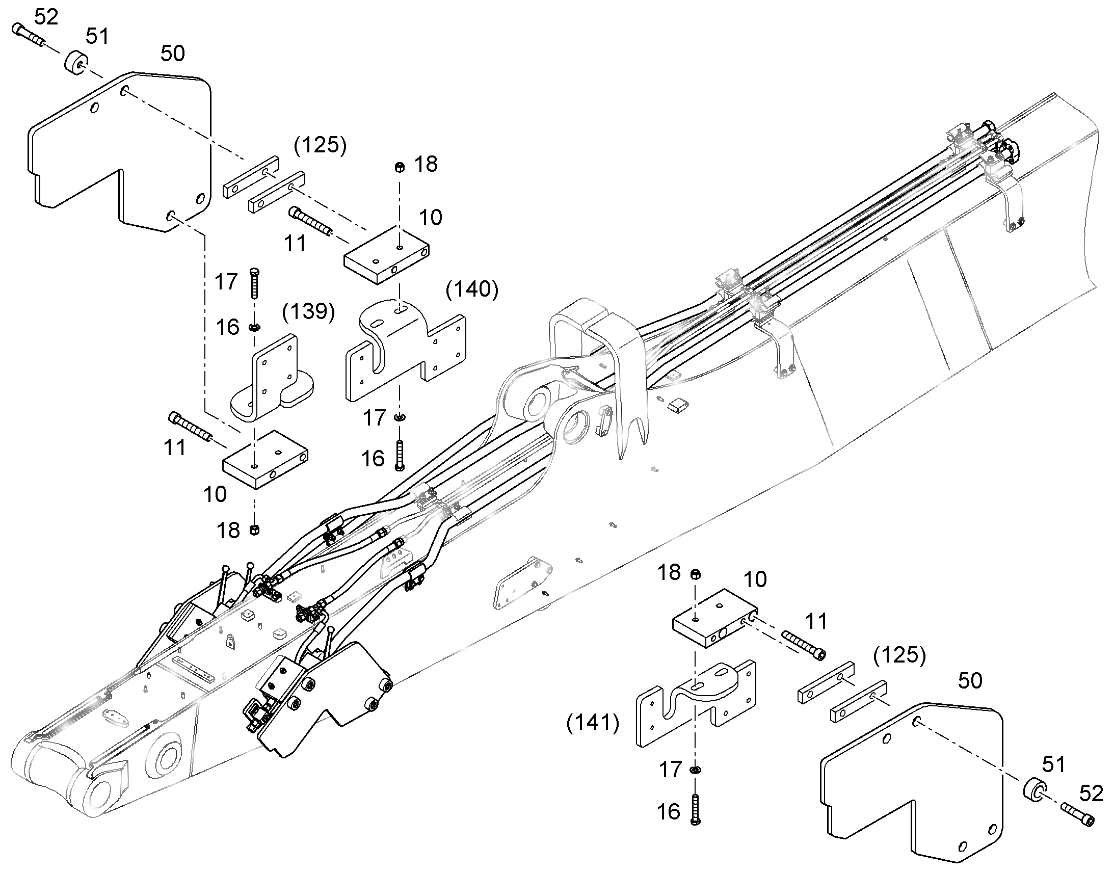 ЗАЩИТА 10828631 LIEBHERR