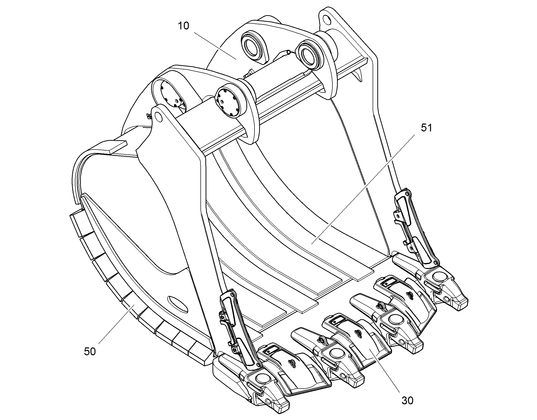 WEARING PART SET EXTERNAL HDV 11445754 LIEBHERR