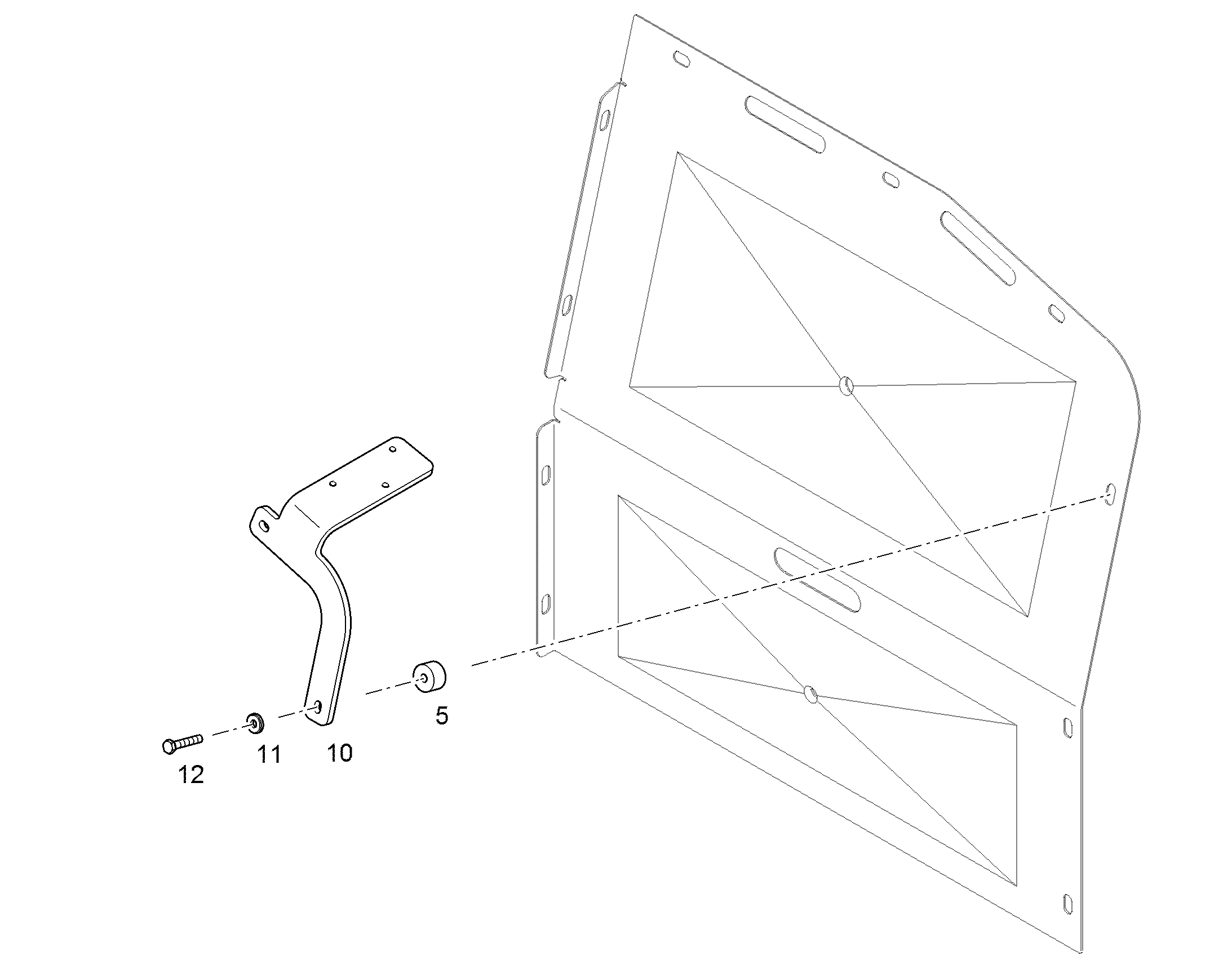 ГИЛЬЗА РАСПОРНАЯ 9X30X18 12442063 LIEBHERR