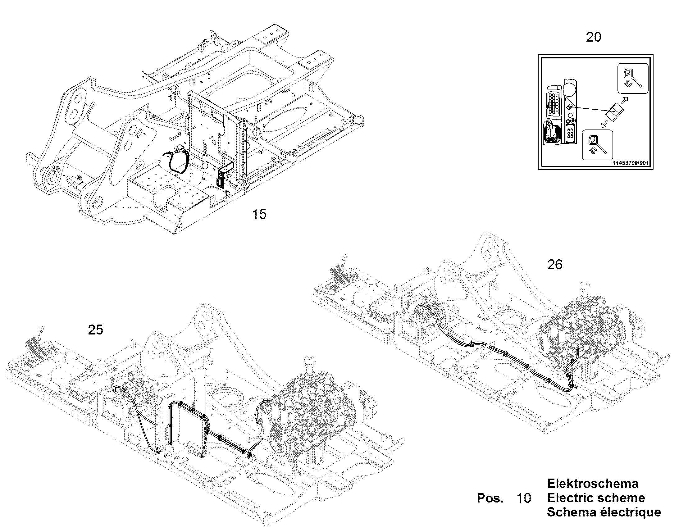 ШЛАНГИ КОНДИЦИОНЕРА, УСТАНОВКА 12423148 LIEBHERR