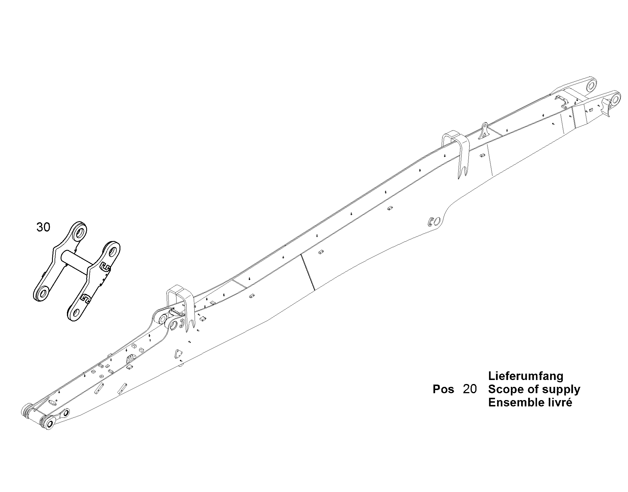 ПОСТАВЛЯЕМЫЙ КОМПЛЕКТ 12213204 LIEBHERR